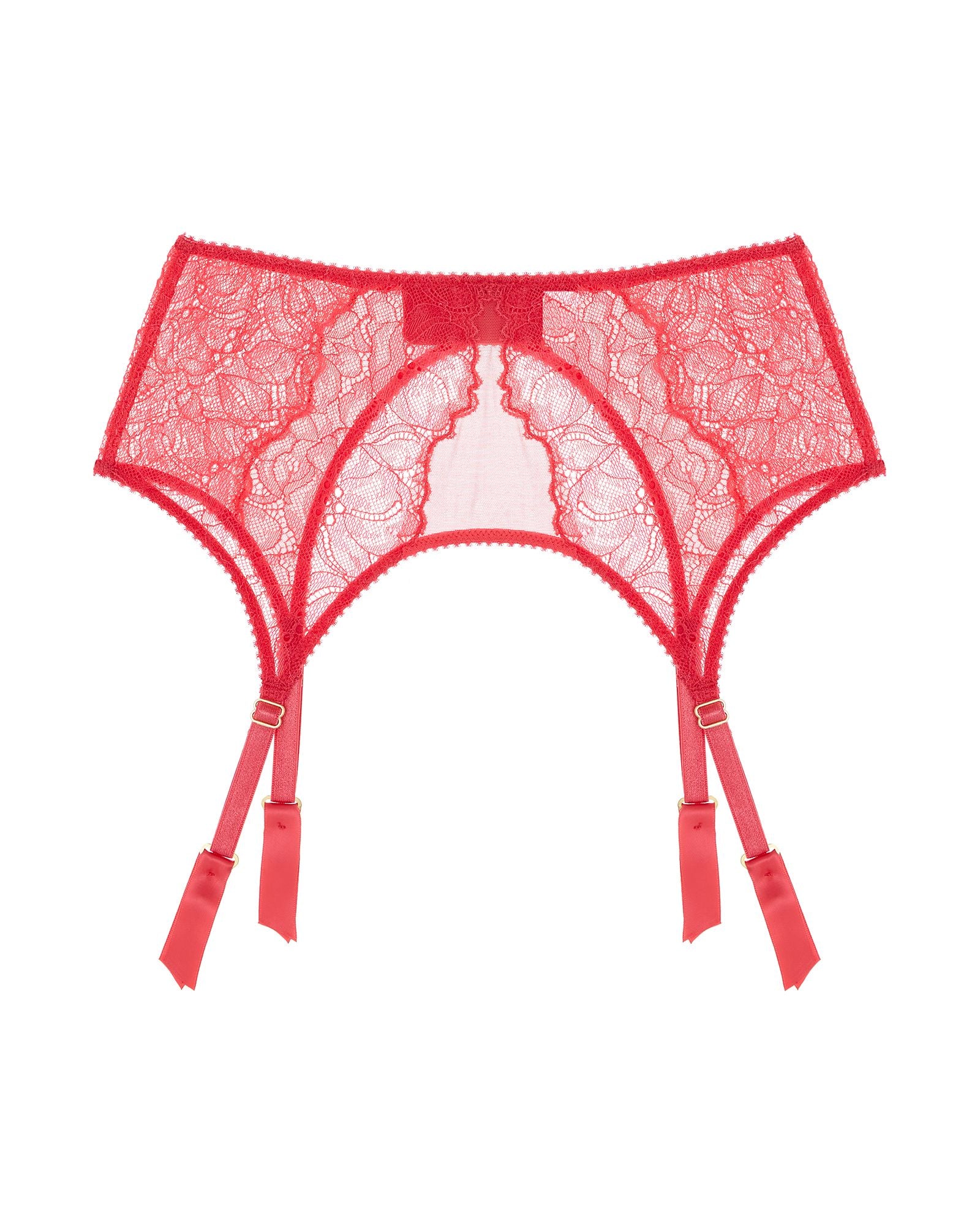 Journelle Lexi Suspender Belt in pink