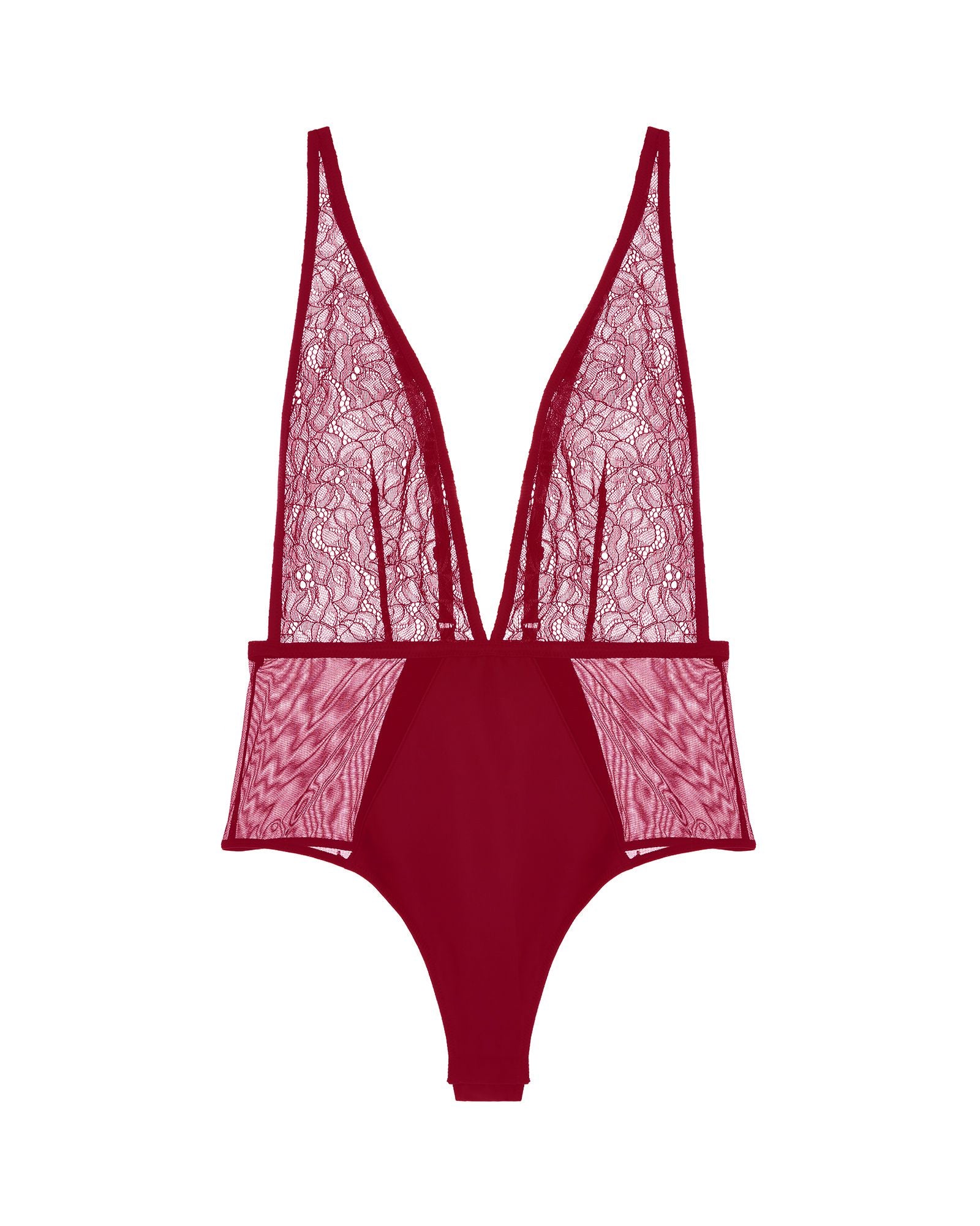 Journelle Lexi Bodysuit in red