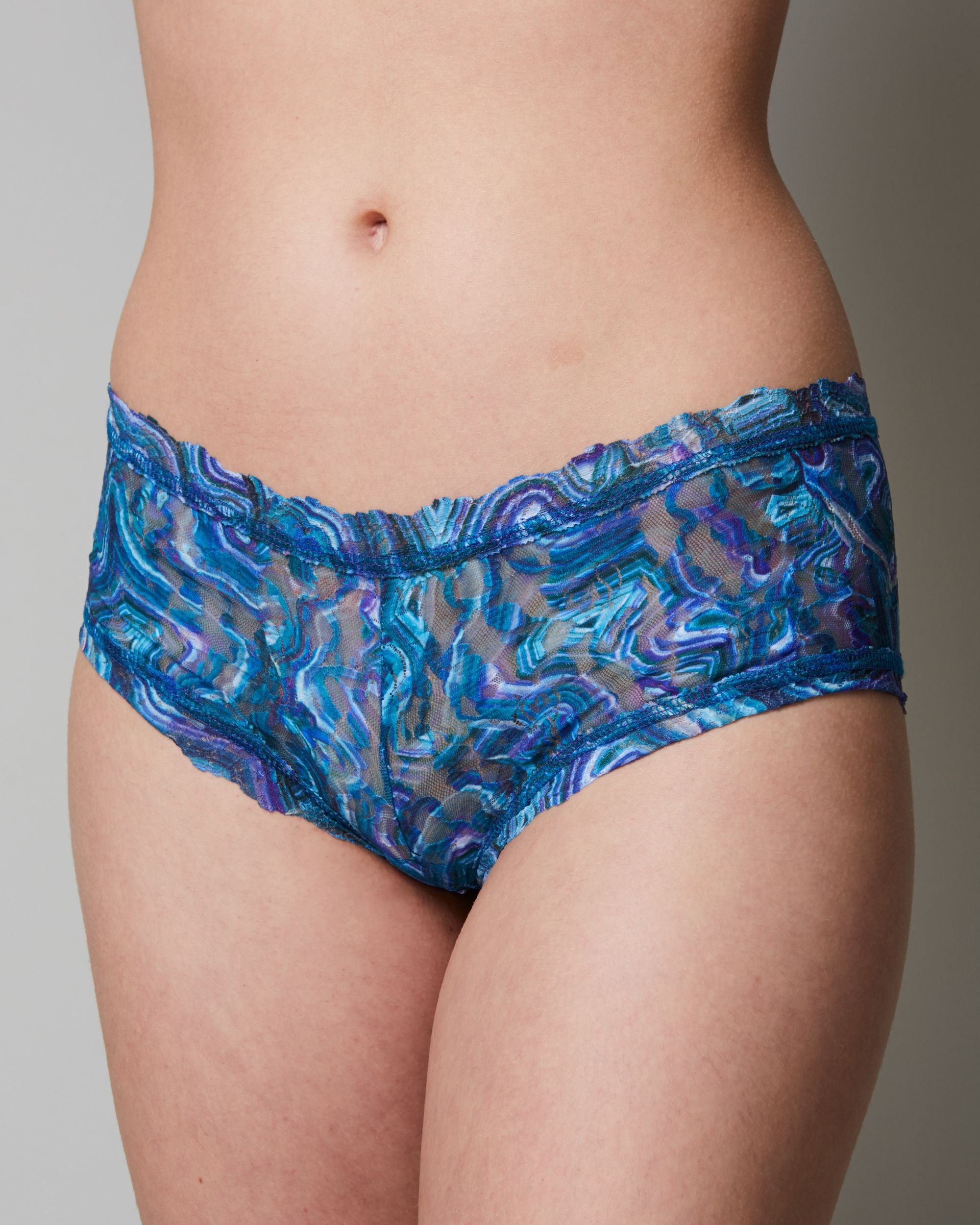 Hanky Panky Kimberly McDonald Boyshort in blue