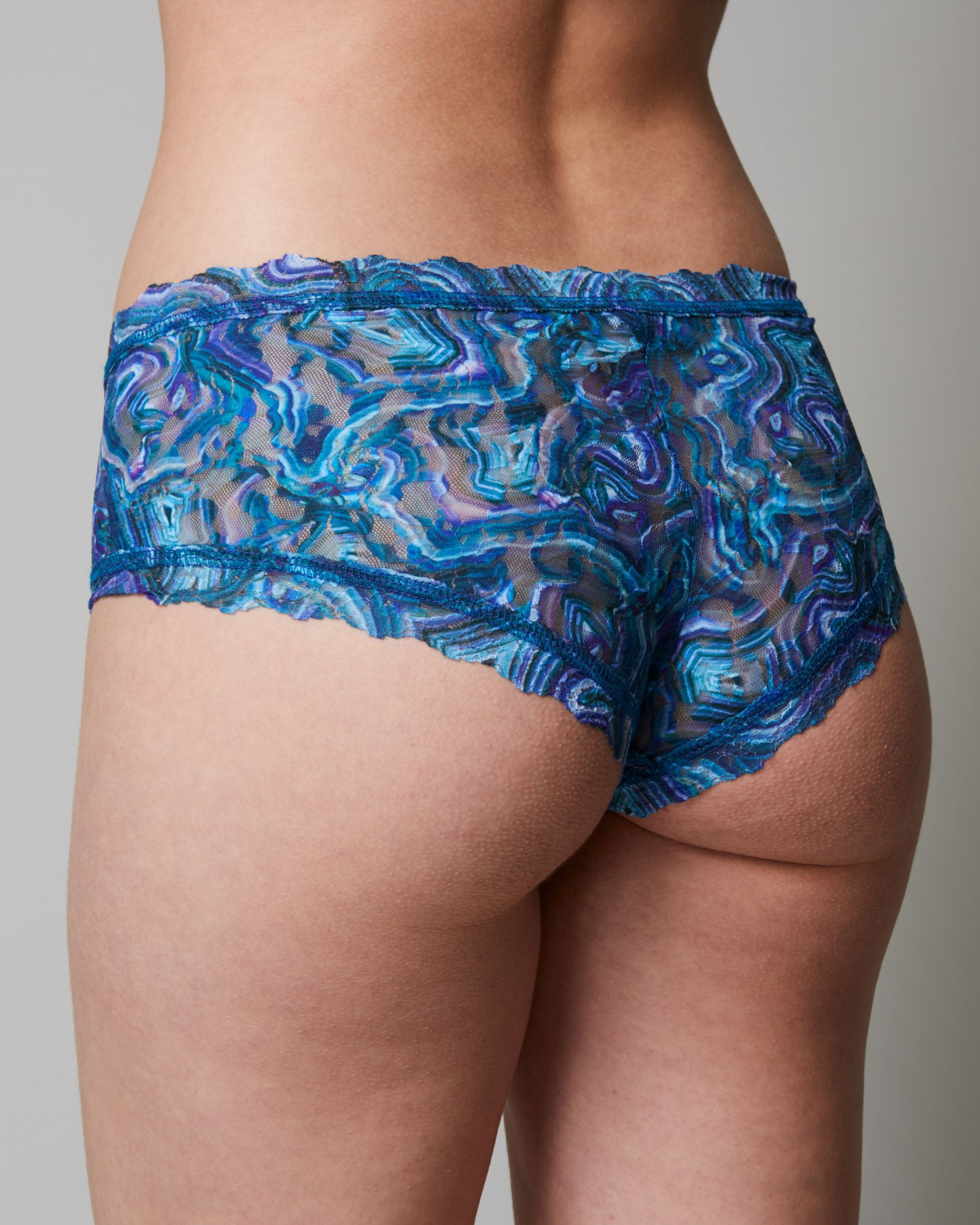 Hanky Panky Kimberly McDonald Boyshort in blue