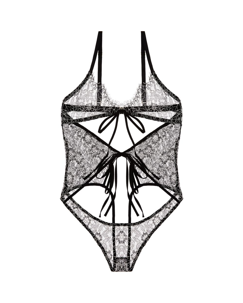 Coco de Mer Hematite Playsuit in black