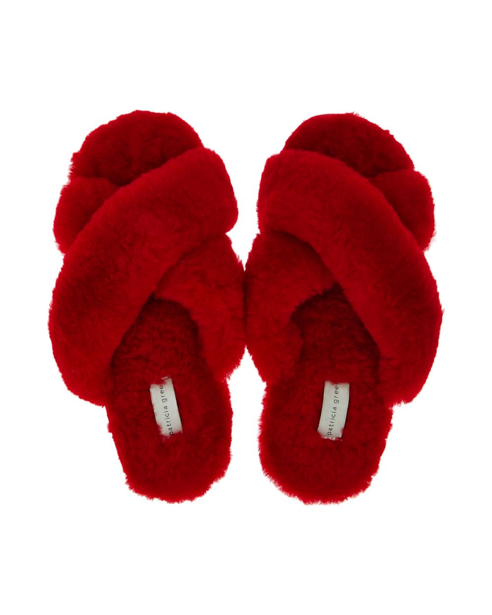Patricia Green Mt. Hood Slippers in red