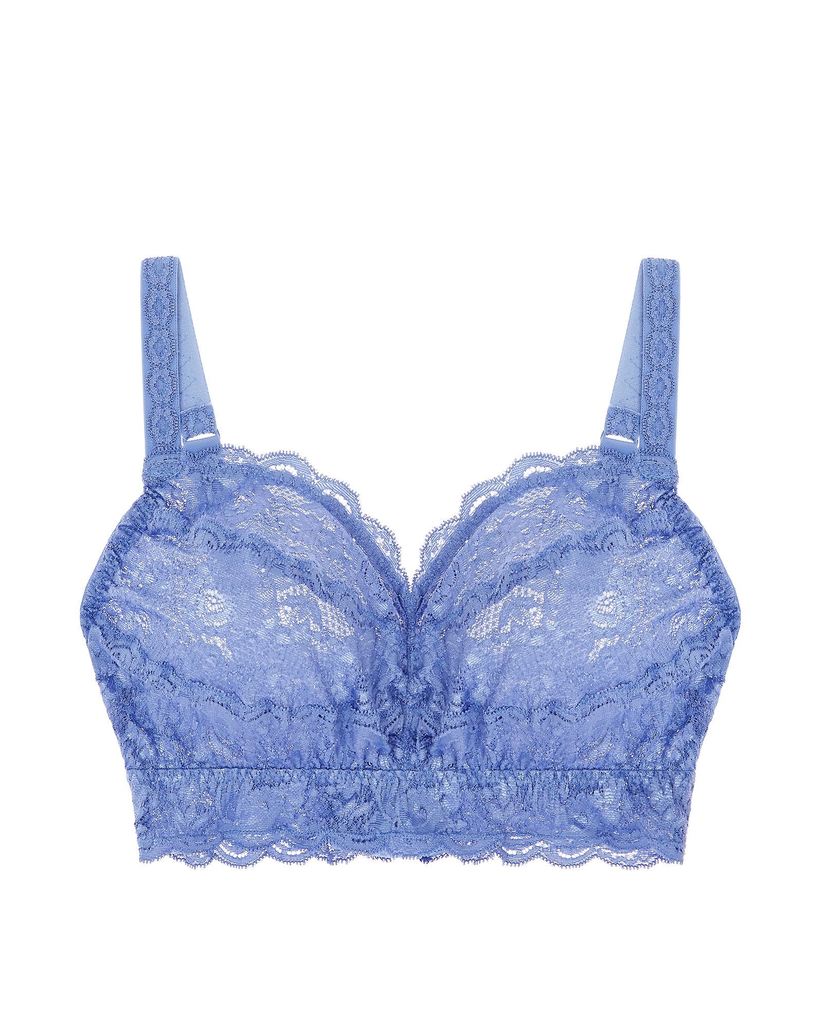Cosabella Never Say Never Curvy Sweetie Bralette in blue