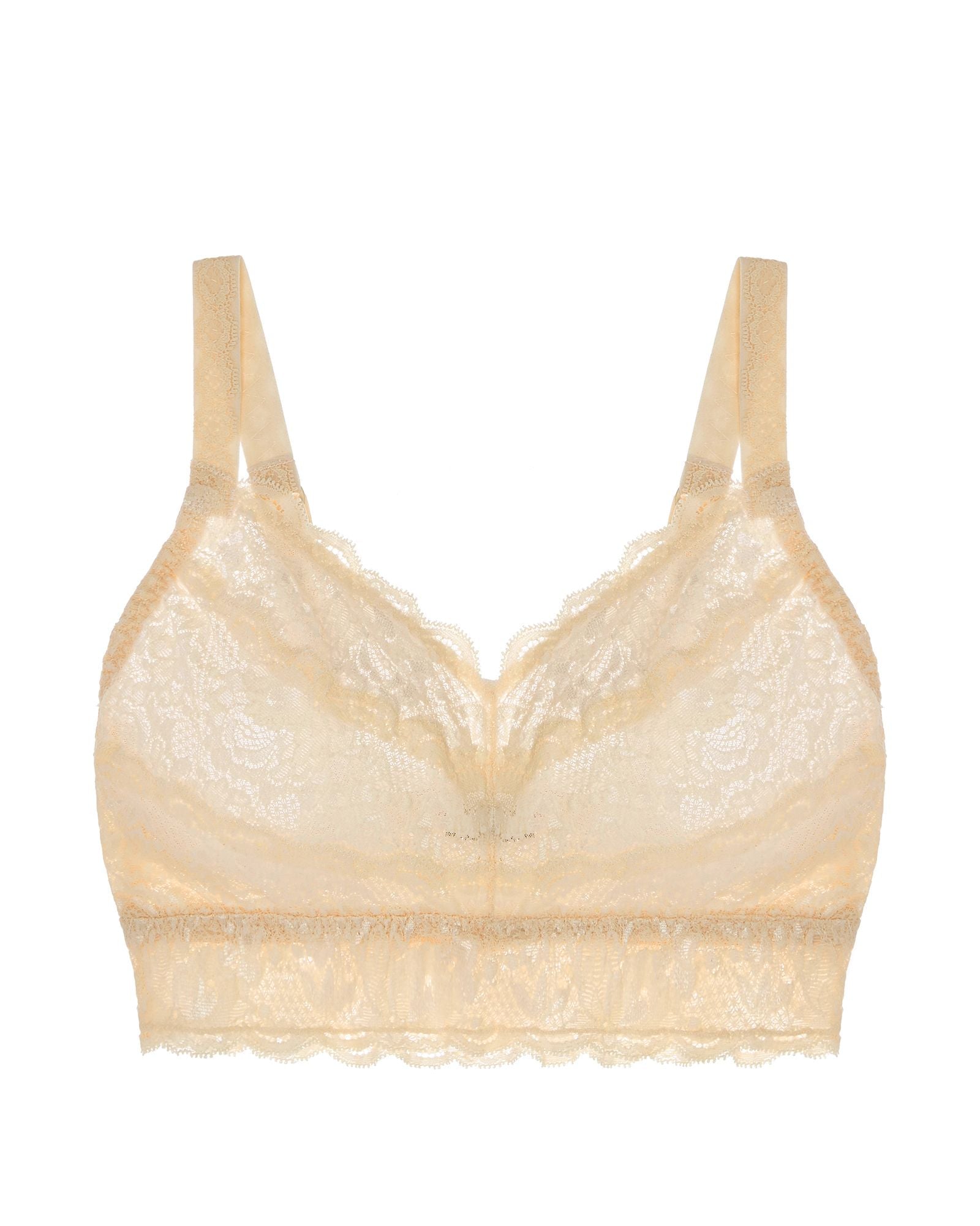Cosabella Never Say Never Curvy Sweetie Bralette in beige