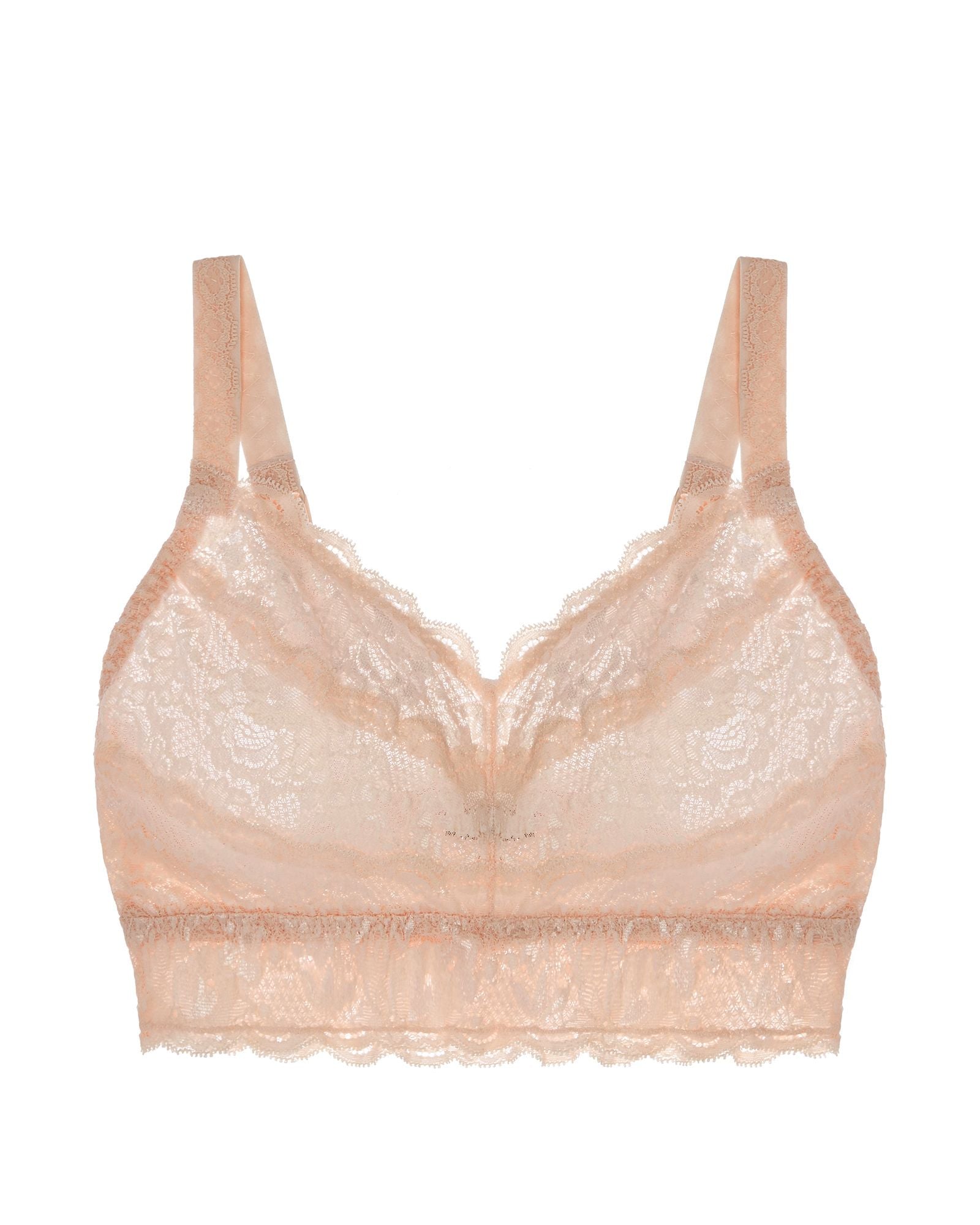 Cosabella Never Say Never Curvy Sweetie Bralette in beige