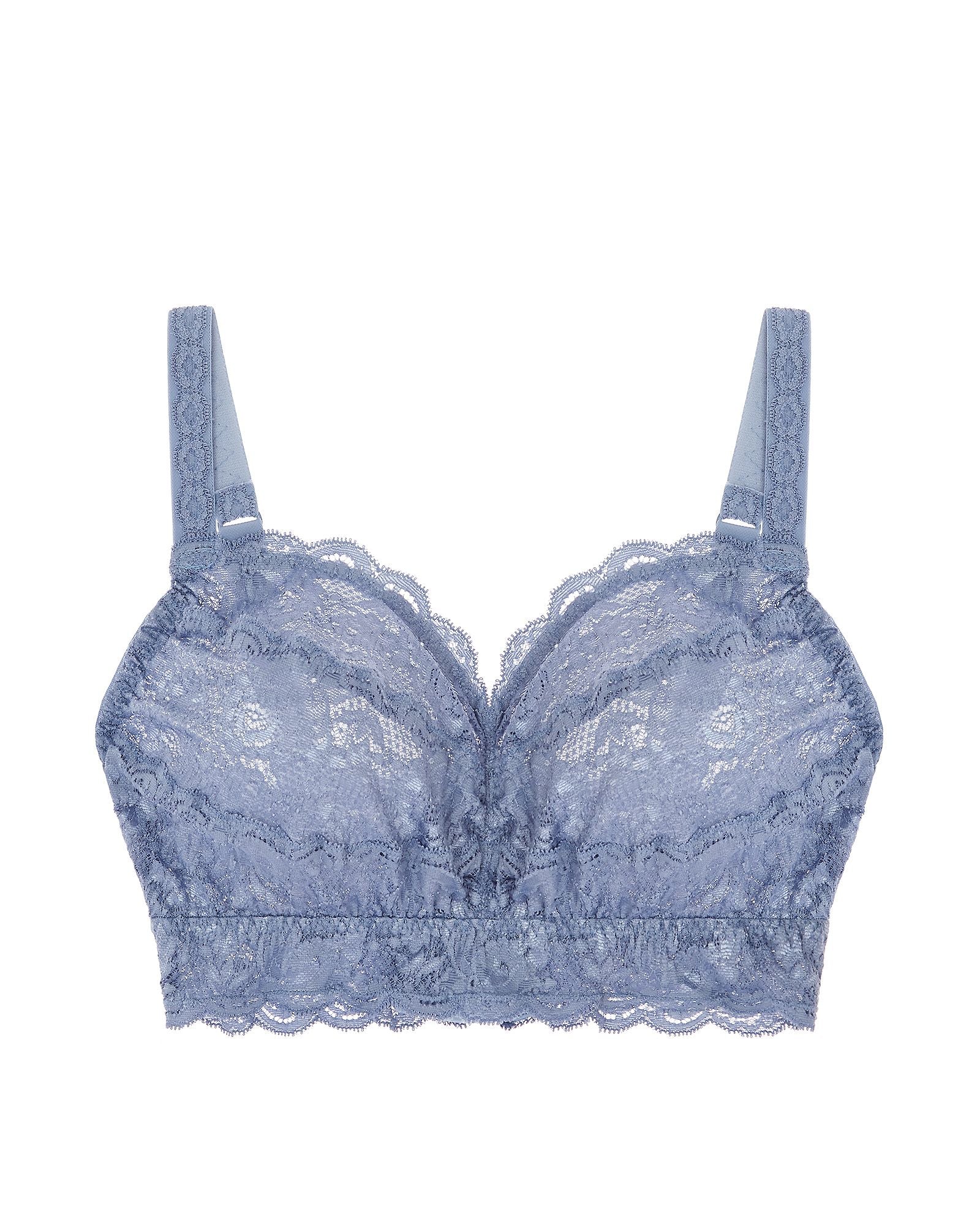Cosabella Never Say Never Curvy Sweetie Bralette in blue