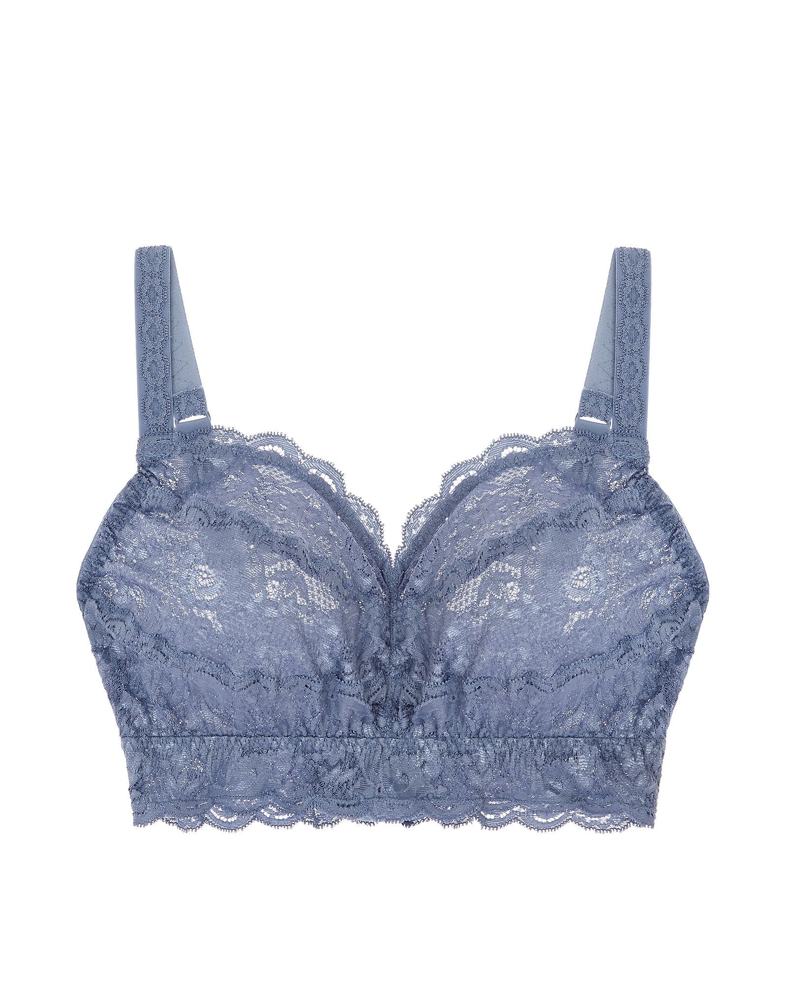 Cosabella Never Say Never Curvy Sweetie Bralette in blue