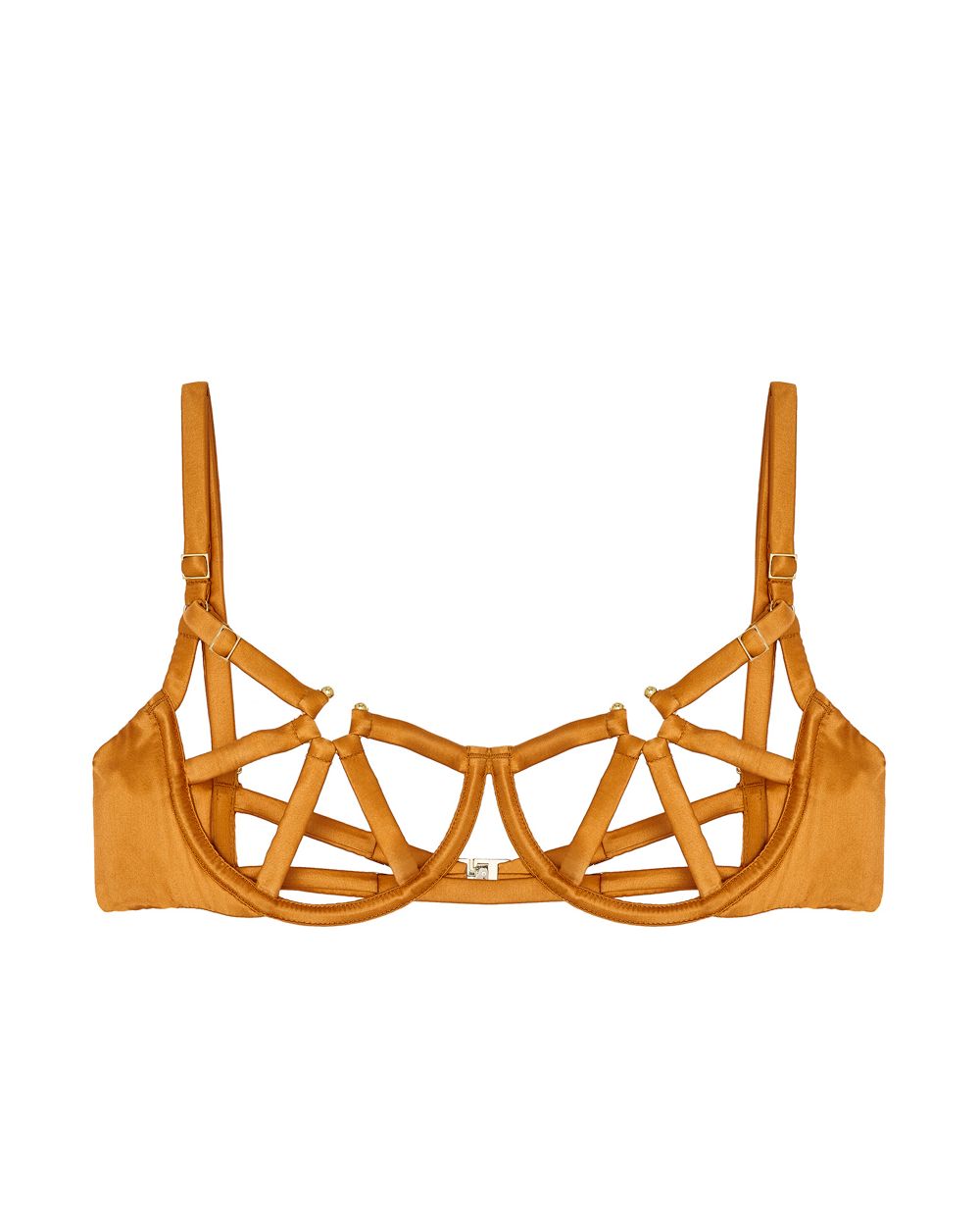 Studio Pia Clea Cage Bra in orange