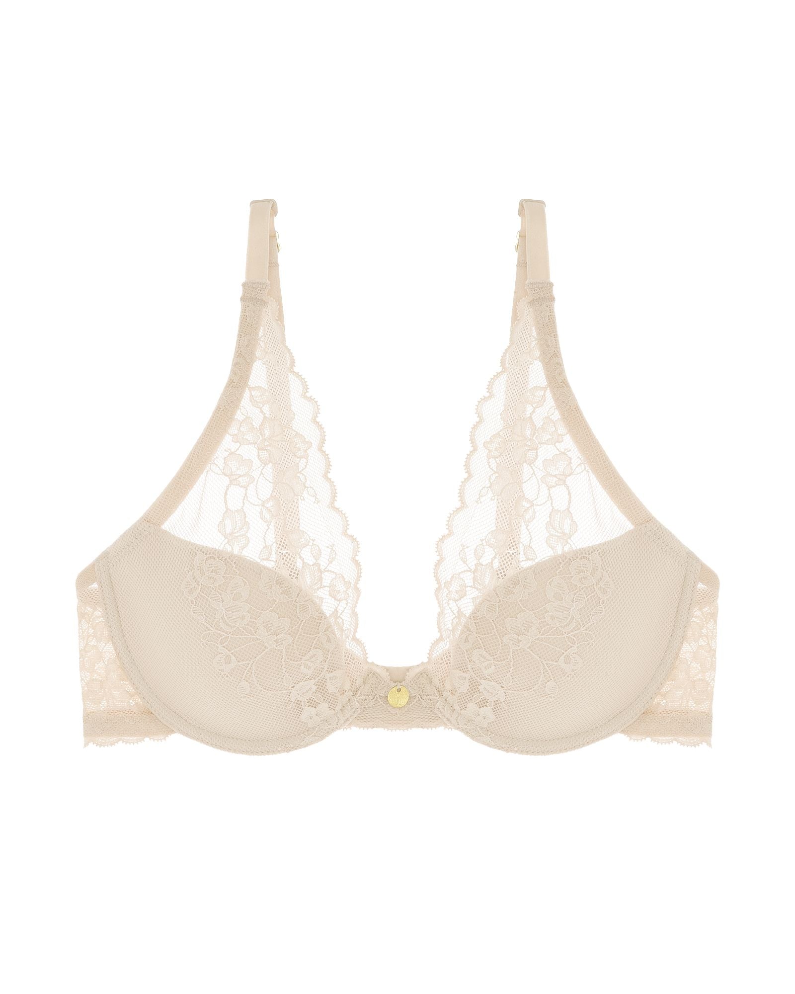 Natori Cherry Blossom Convertible Underwire Bra in white