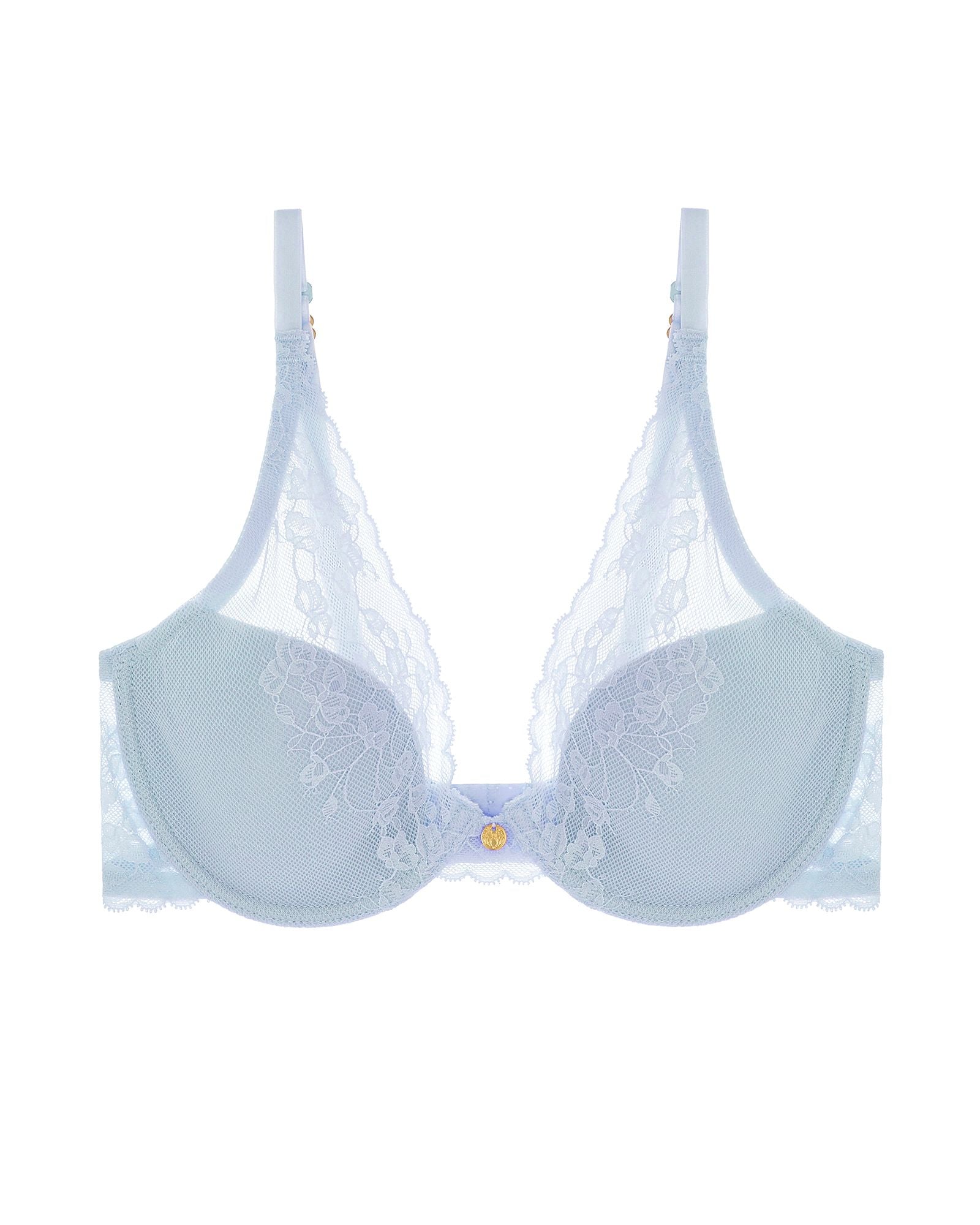 Natori Cherry Blossom Convertible Underwire Bra in blue