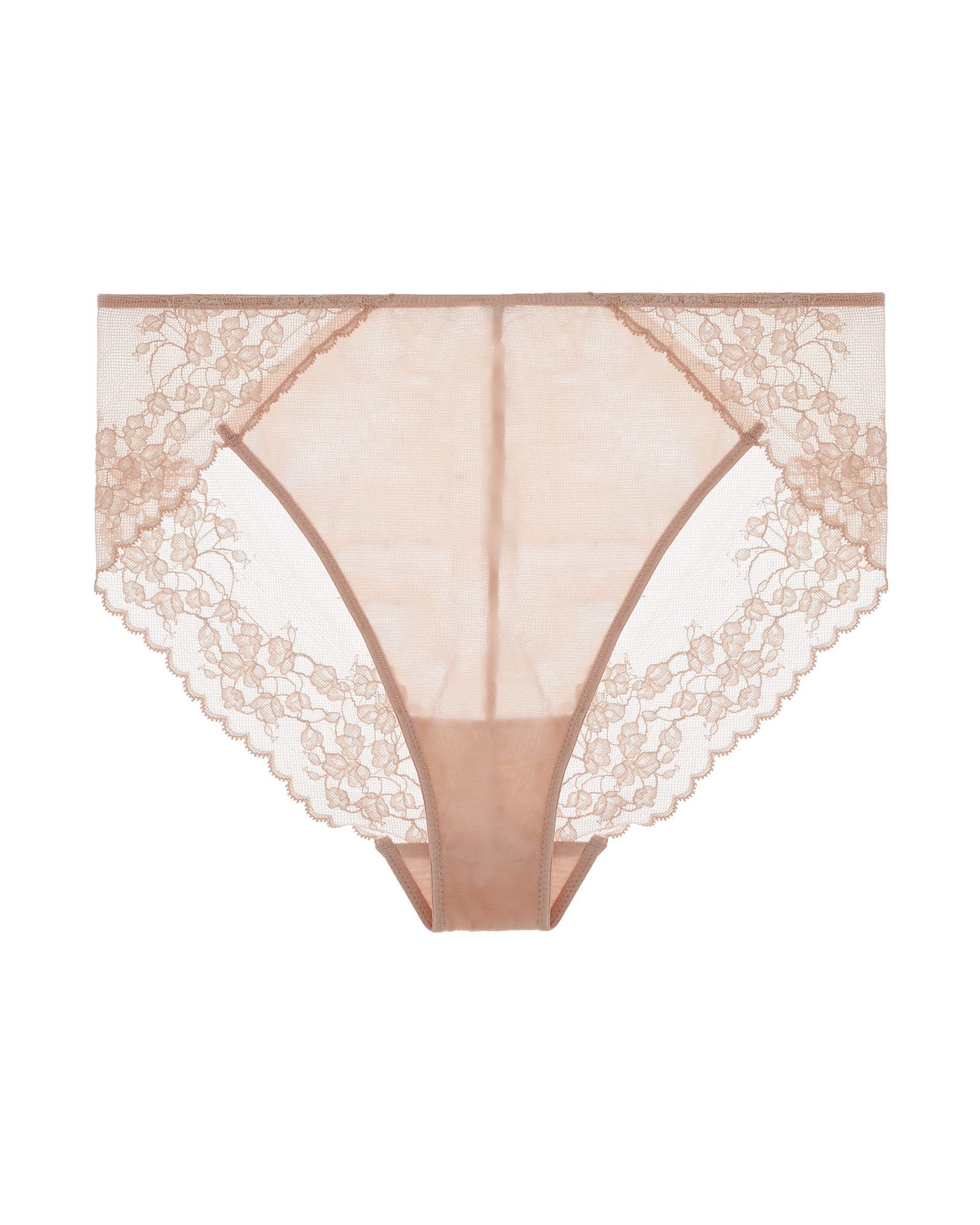 Natori Cherry Blossom French Cut Brief in beige