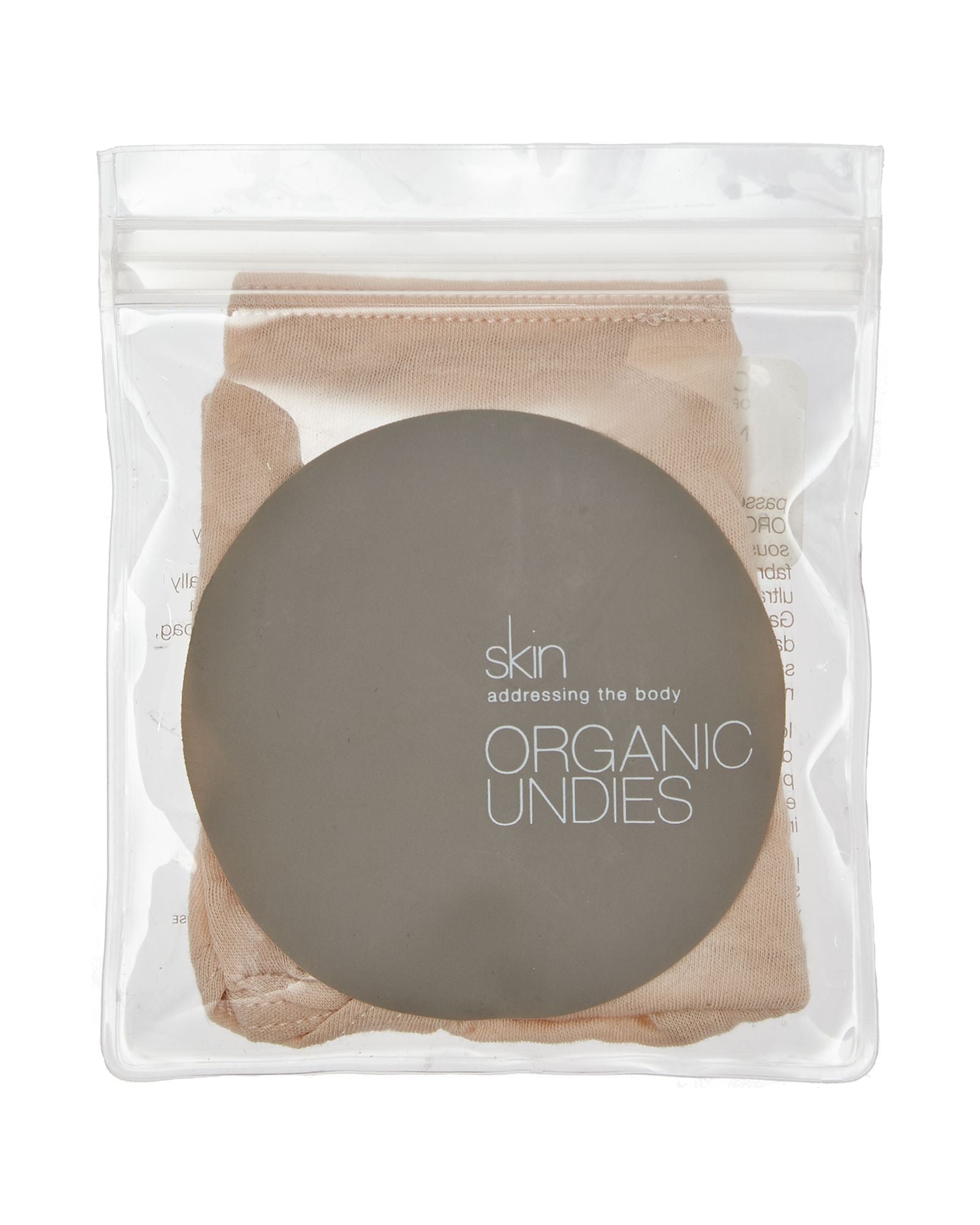 Skin Organic Pima Cotton Bikini in beige