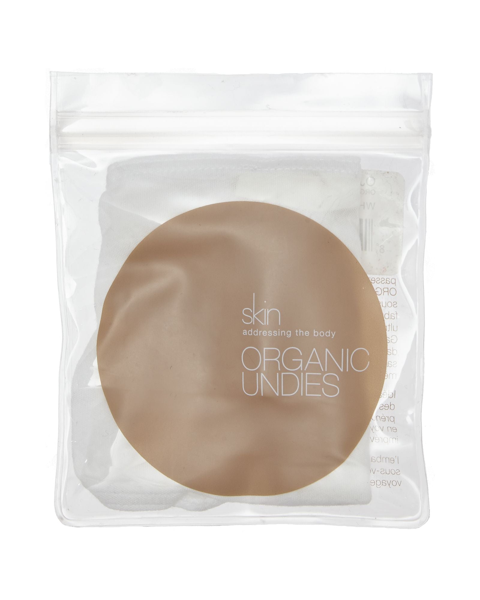 Skin Organic Pima Cotton Bikini in white