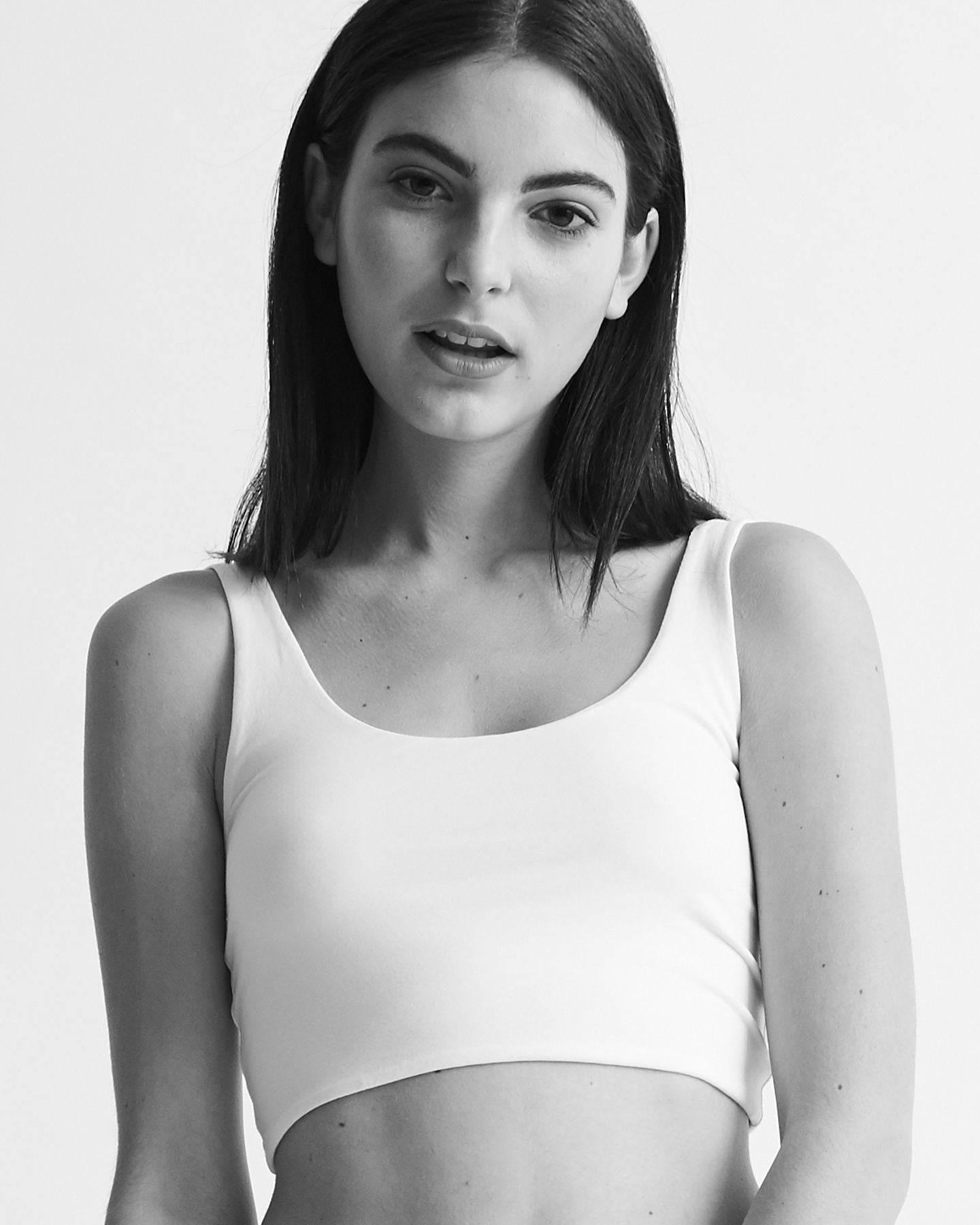 Skin Supernatural Clio Crop Top in white