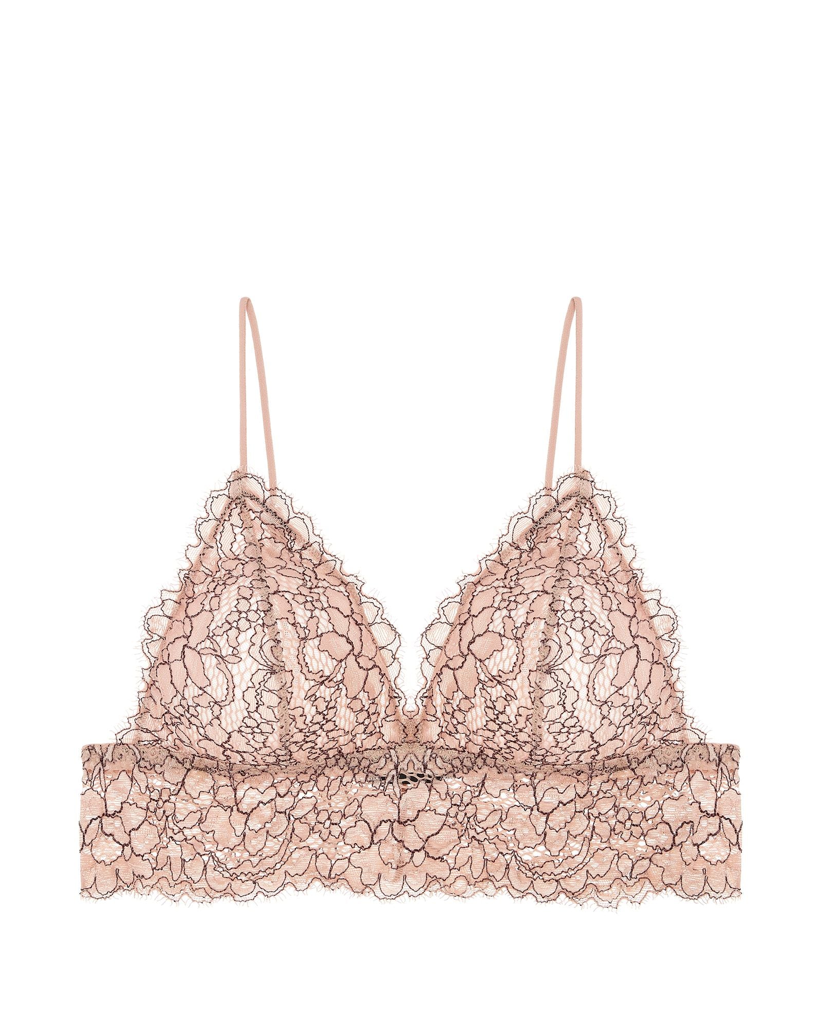 Cosabella Pret-A-Porter Bralette in beige