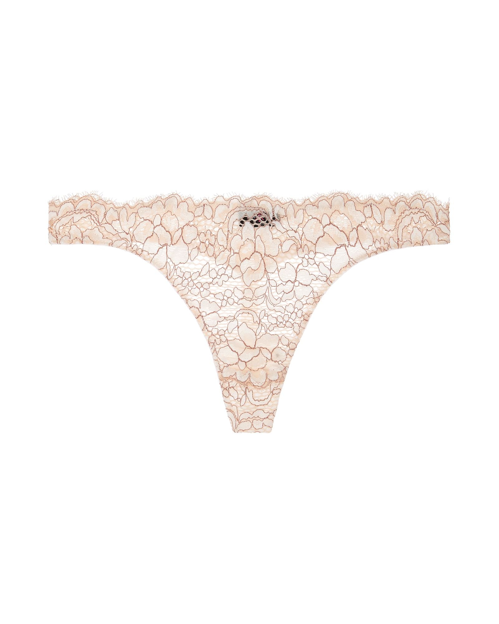 Cosabella Pret-A-Porter Low Rise Thong in pink