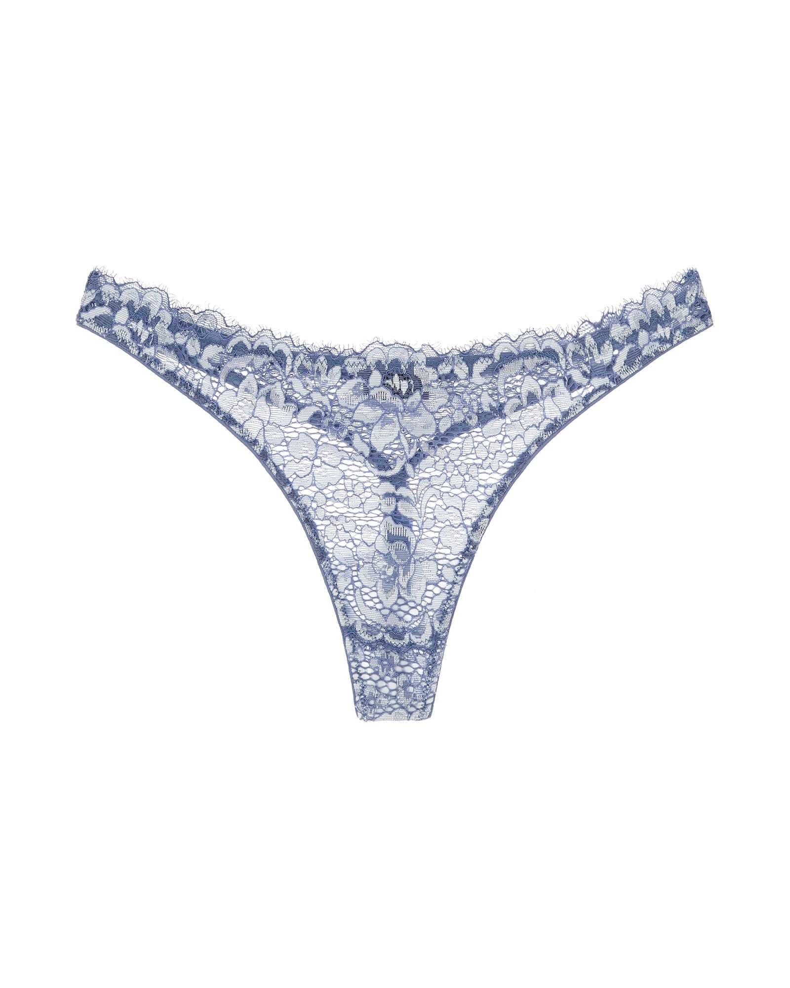 Cosabella Pret-A-Porter Low Rise Thong in blue