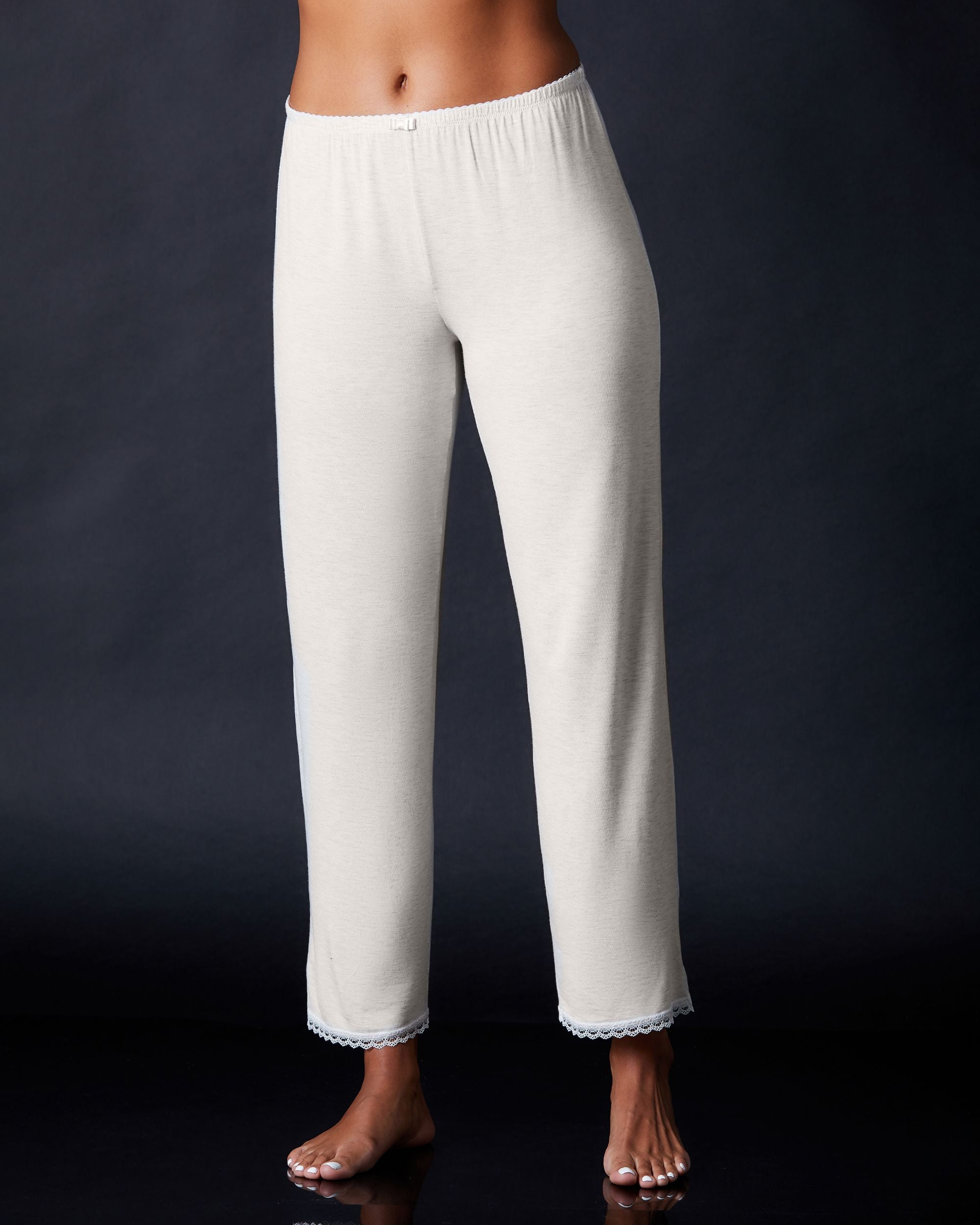 Journelle Emma Lounge Pant in white