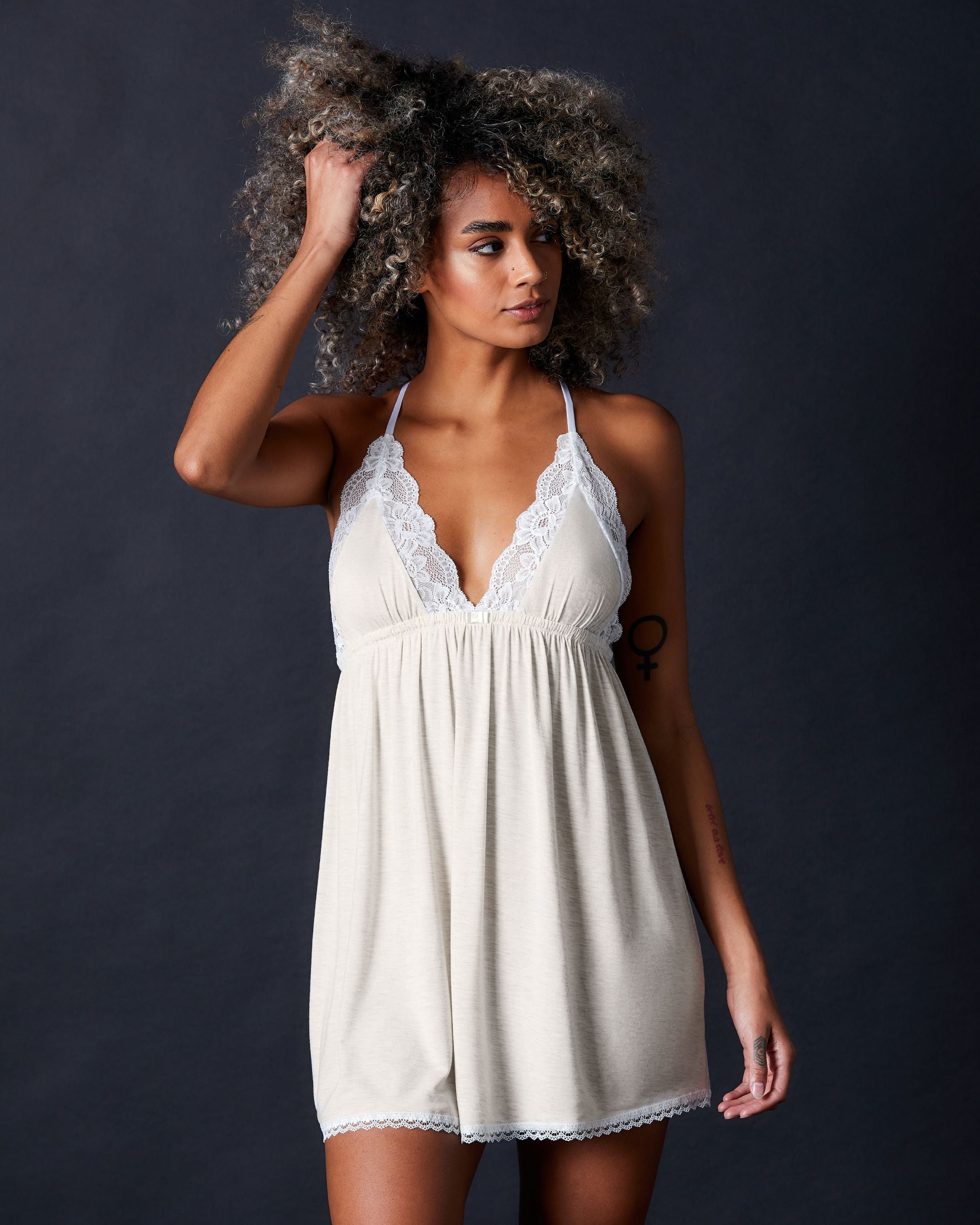 Journelle Emma Chemise in white