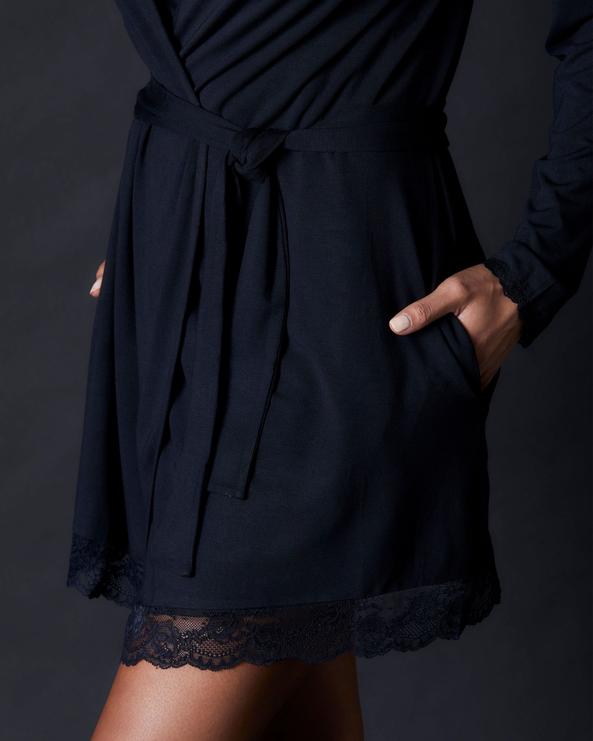 Journelle Emma Robe in black