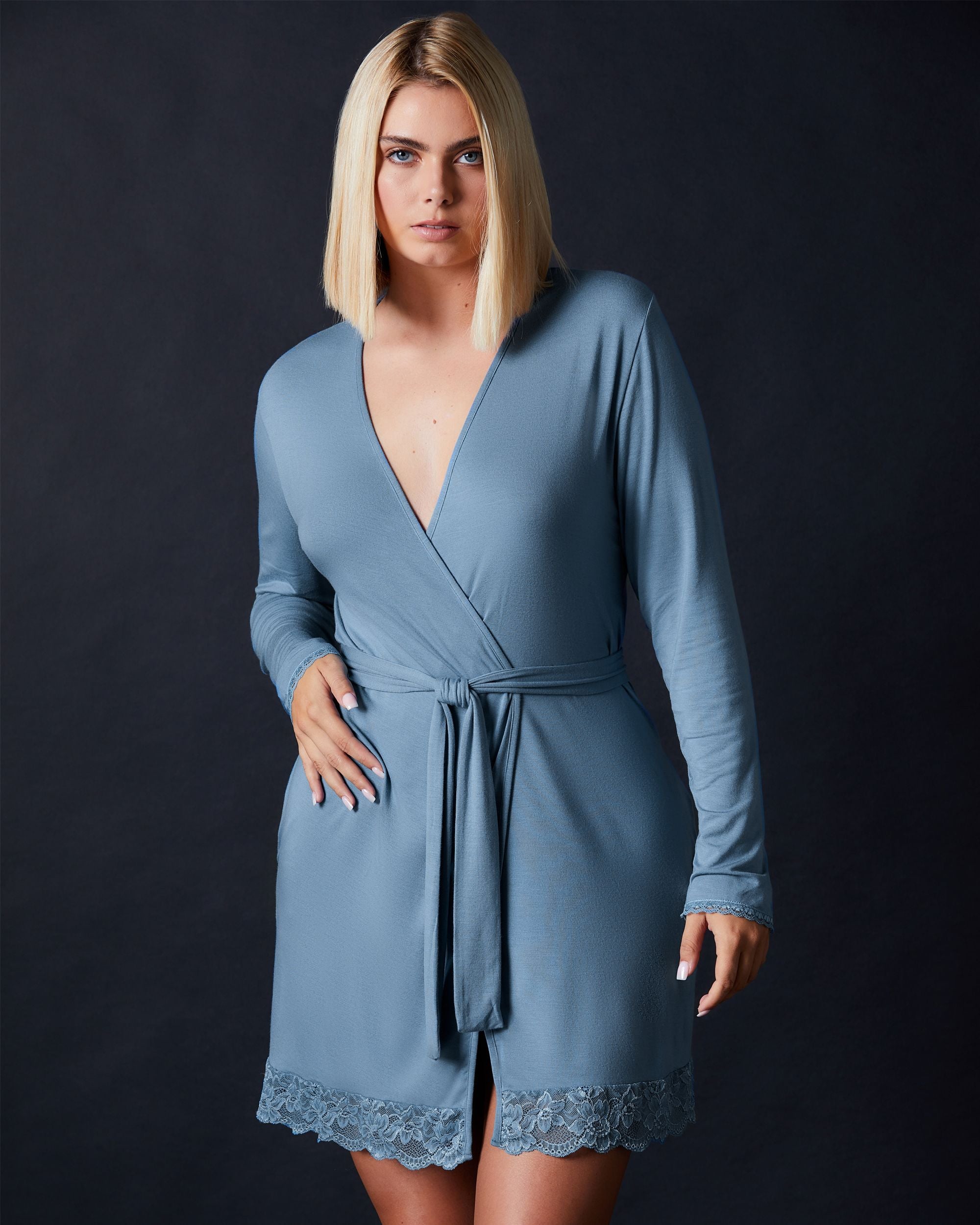 Journelle Emma Robe in blue