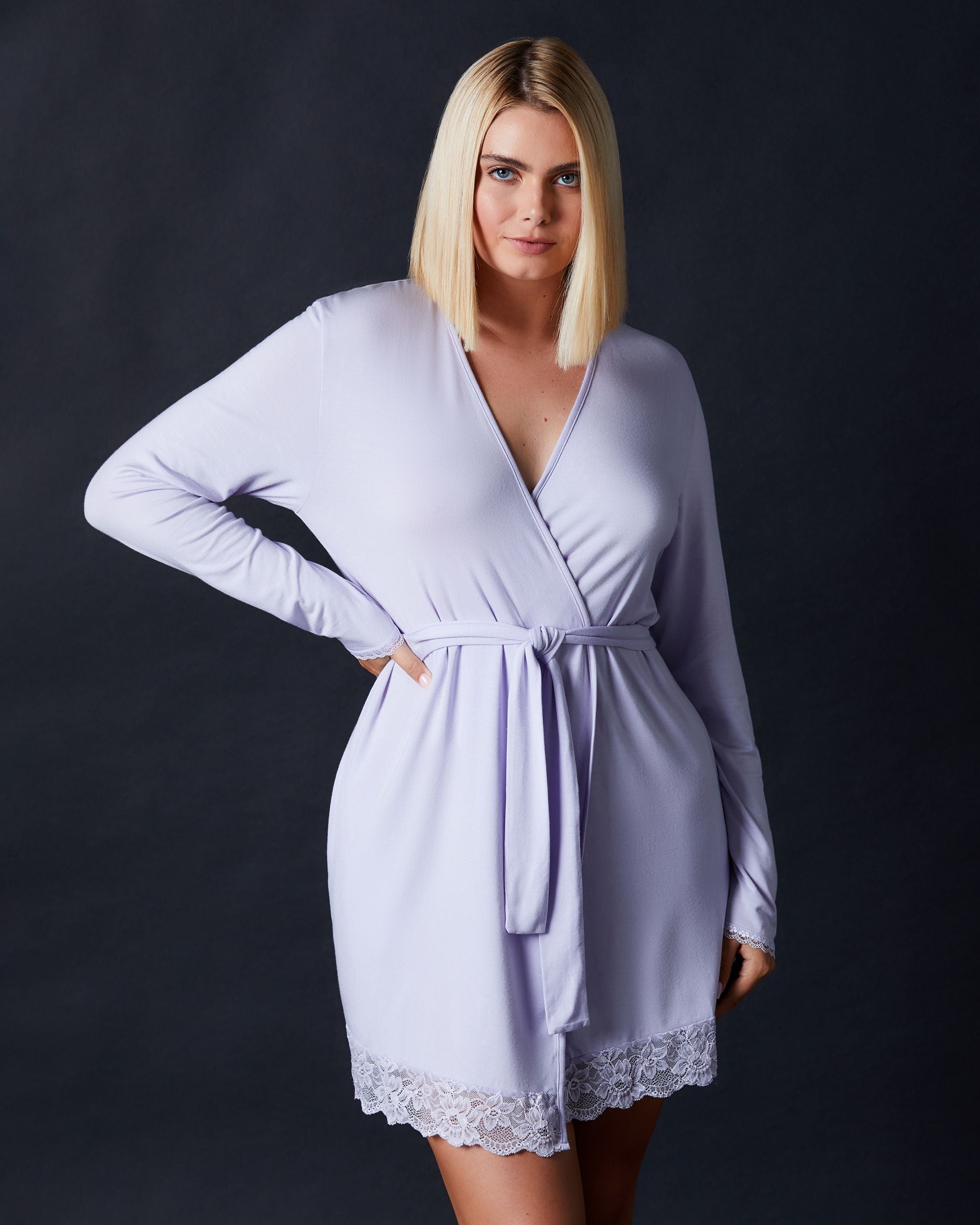 Journelle Emma Robe in purple