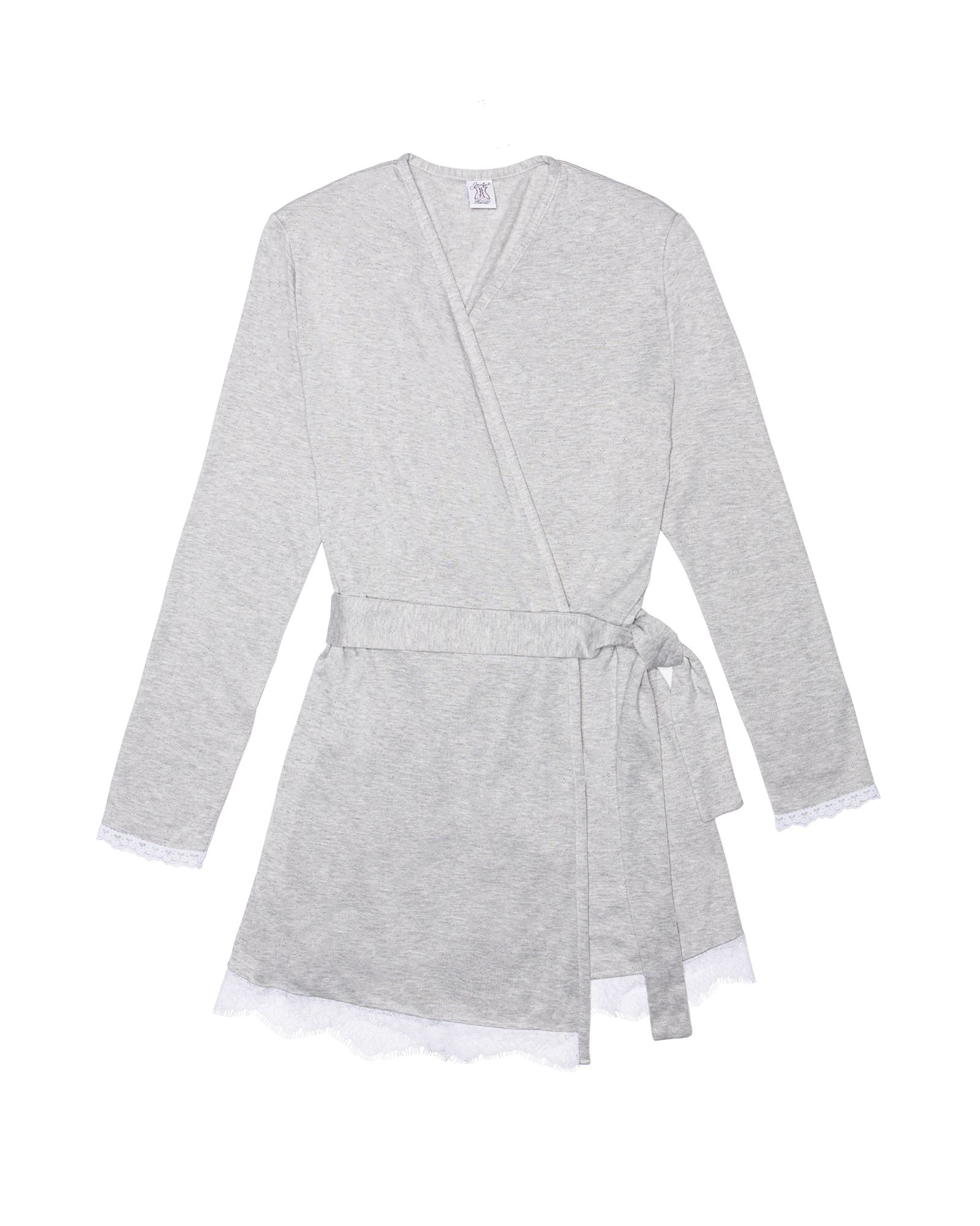 Journelle Emma Pointelle Robe in white