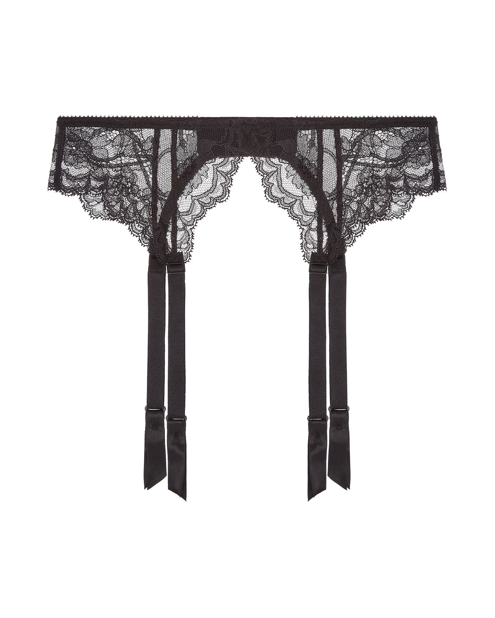 Journelle Anais Suspender Belt in black