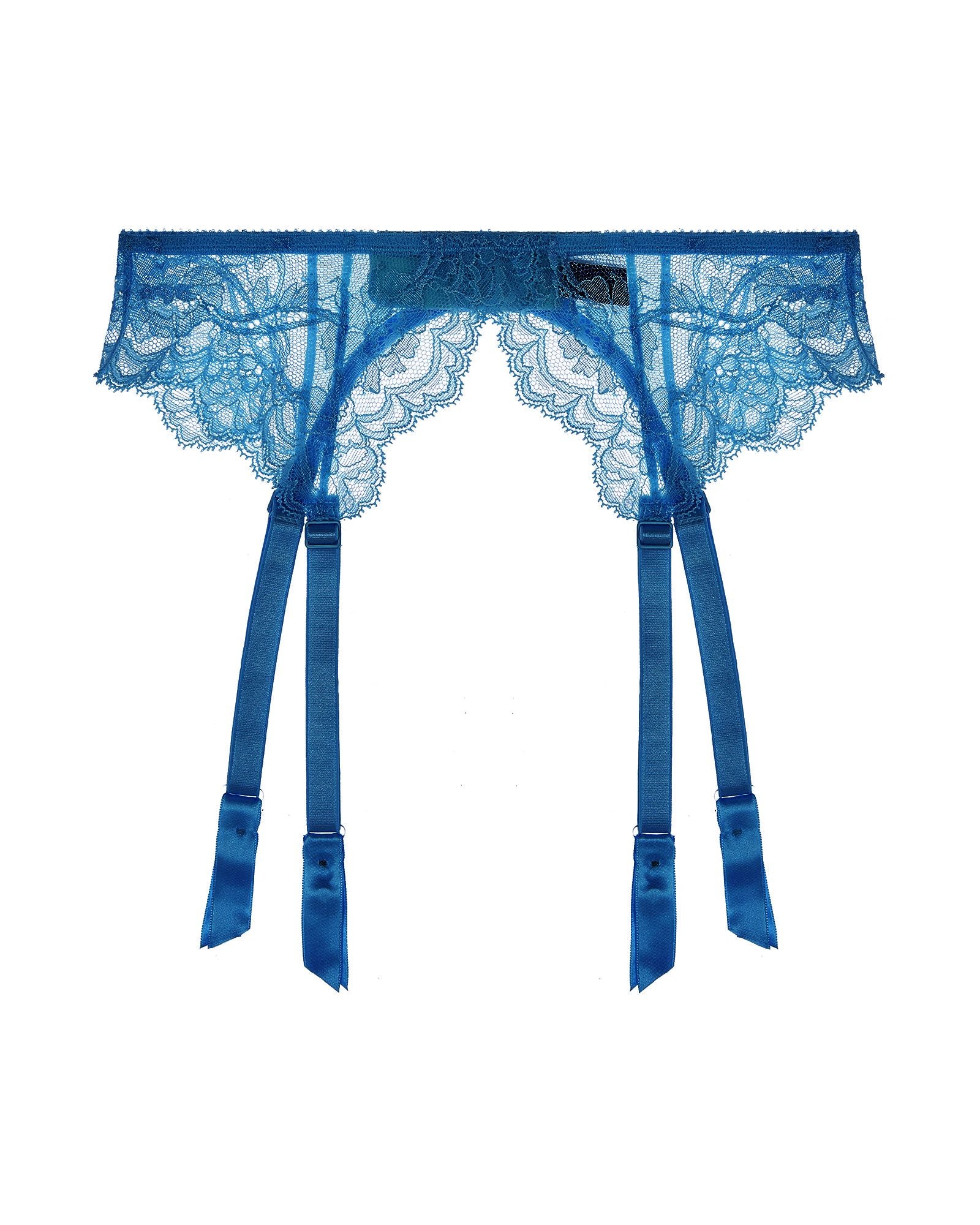 Journelle Anais Suspender Belt in blue