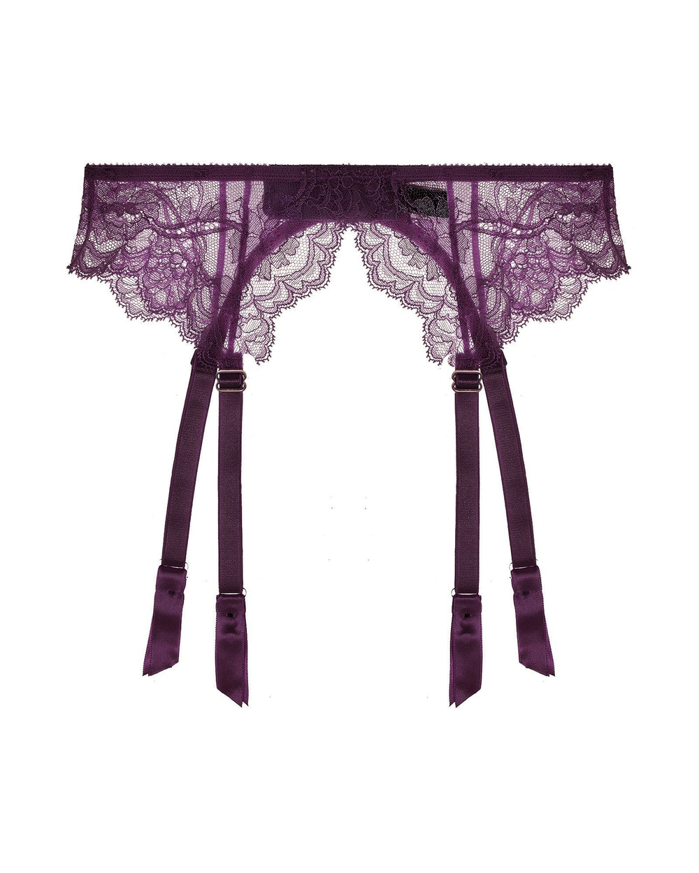 Journelle Anais Suspender Belt in purple