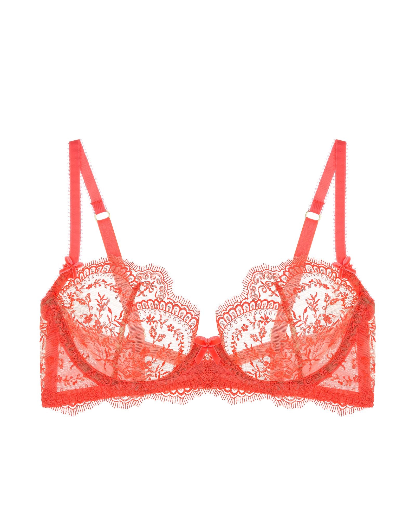 Dita Von Teese Severine Underwire Bra in red