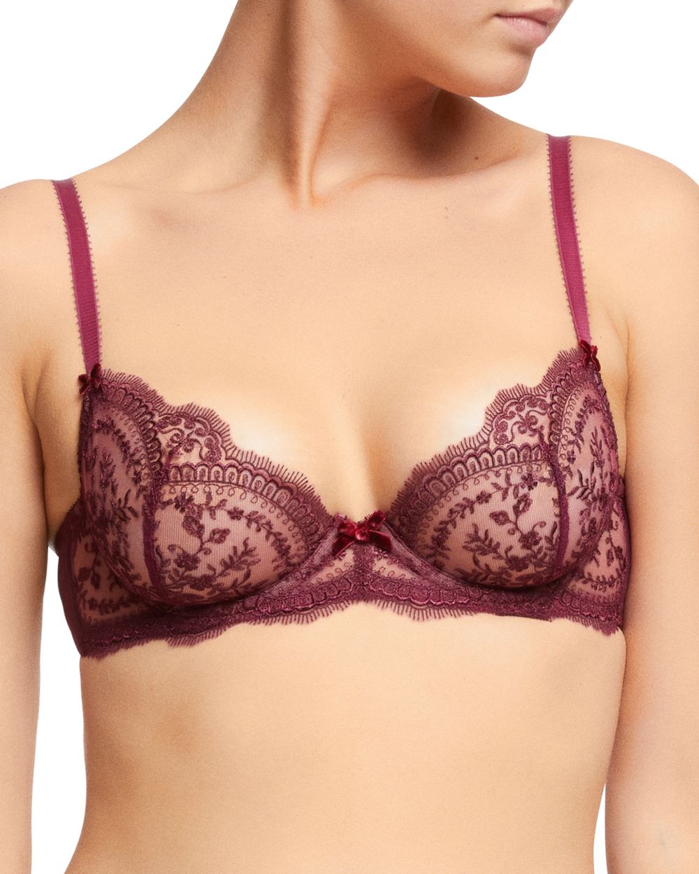 Dita Von Teese Severine Underwire Bra in red