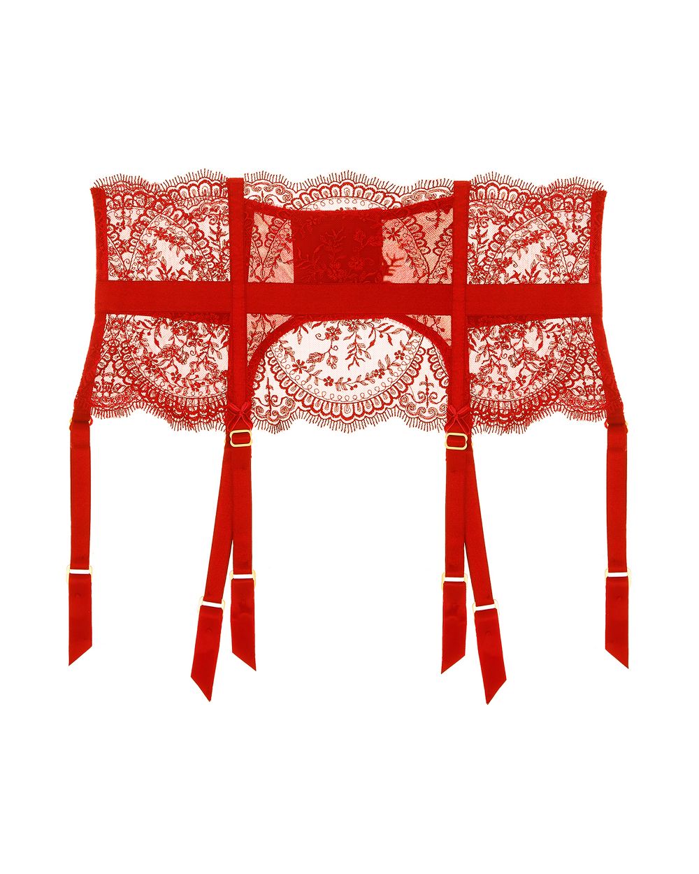 Dita Von Teese Severine Suspender in red