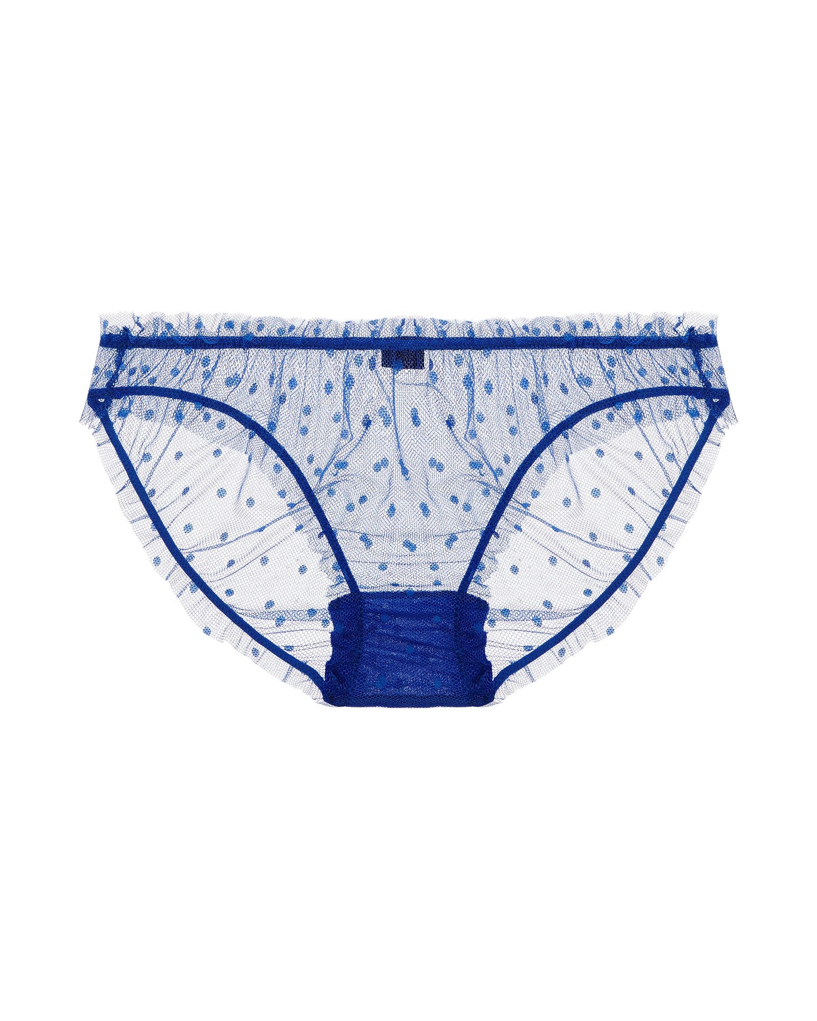 Only Hearts Coucou Lola Ruffle Bikini in blue