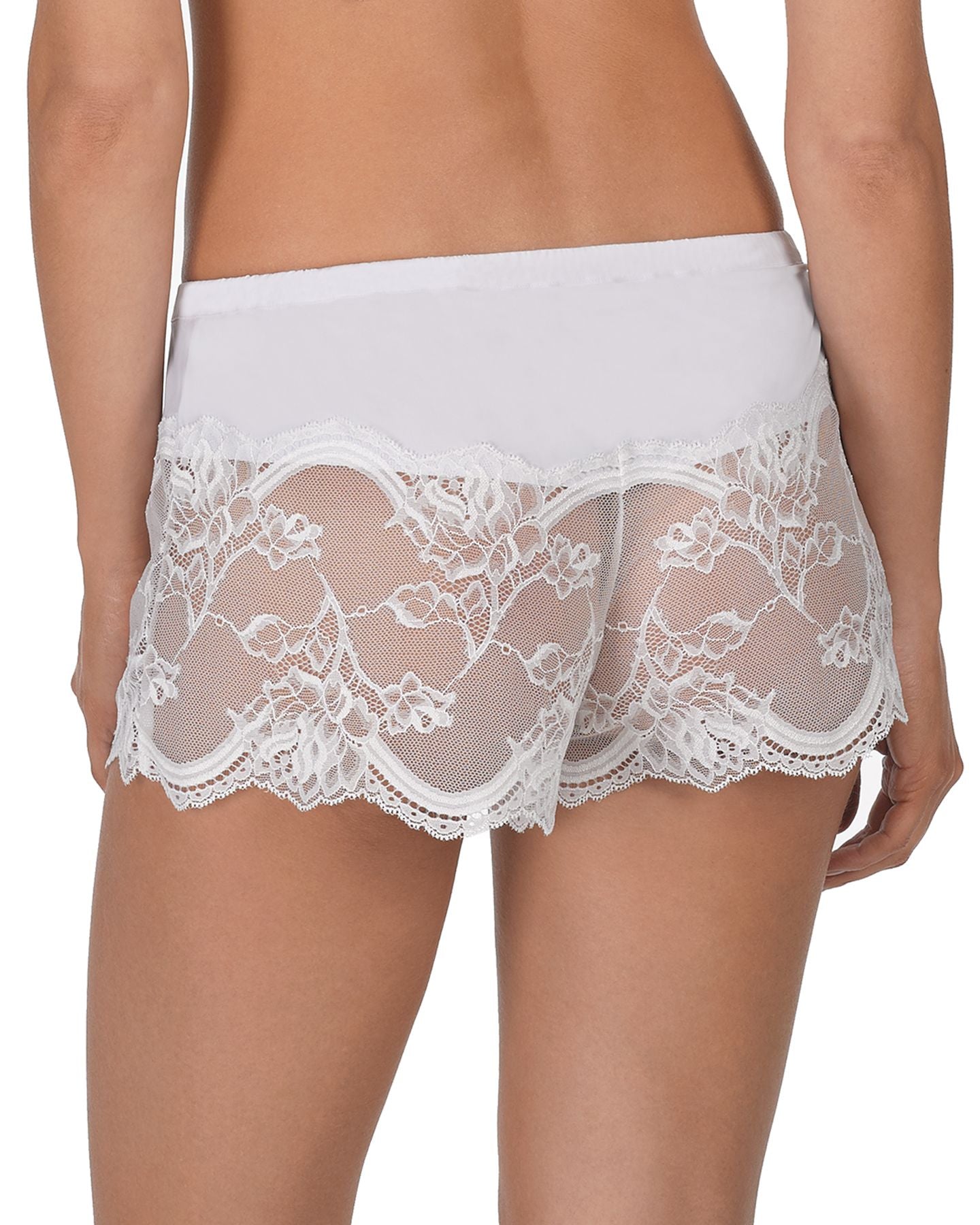 Natori Vow Tap Pant in white