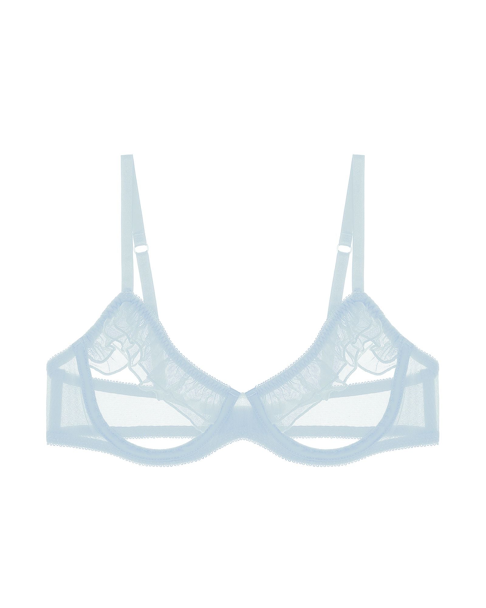 Journelle Odette Open Cup Bra in blue