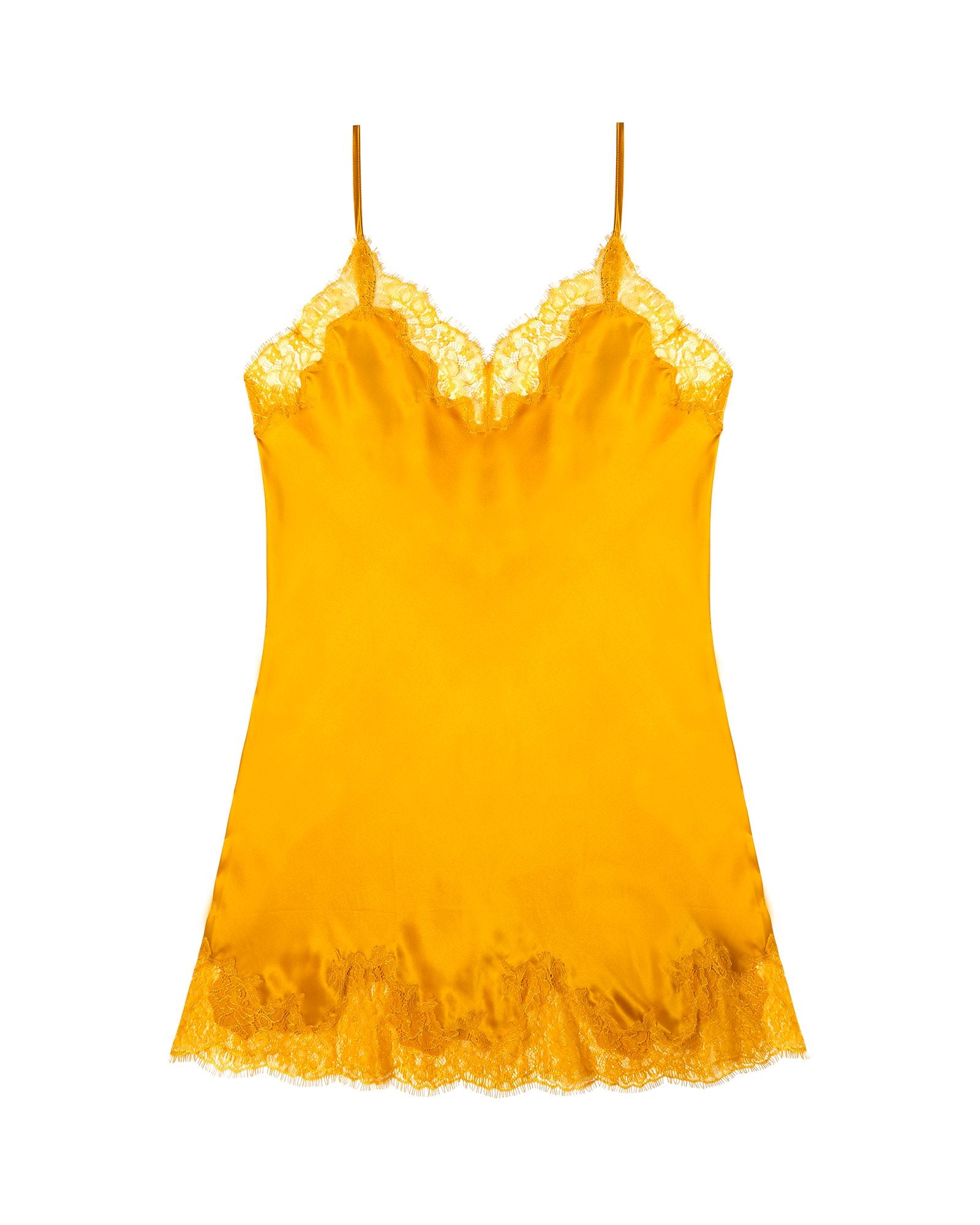 Journelle Charlotte Short Slip in yellow