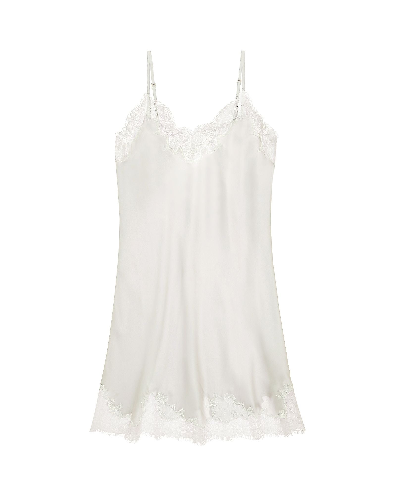 Journelle Charlotte Short Slip in white