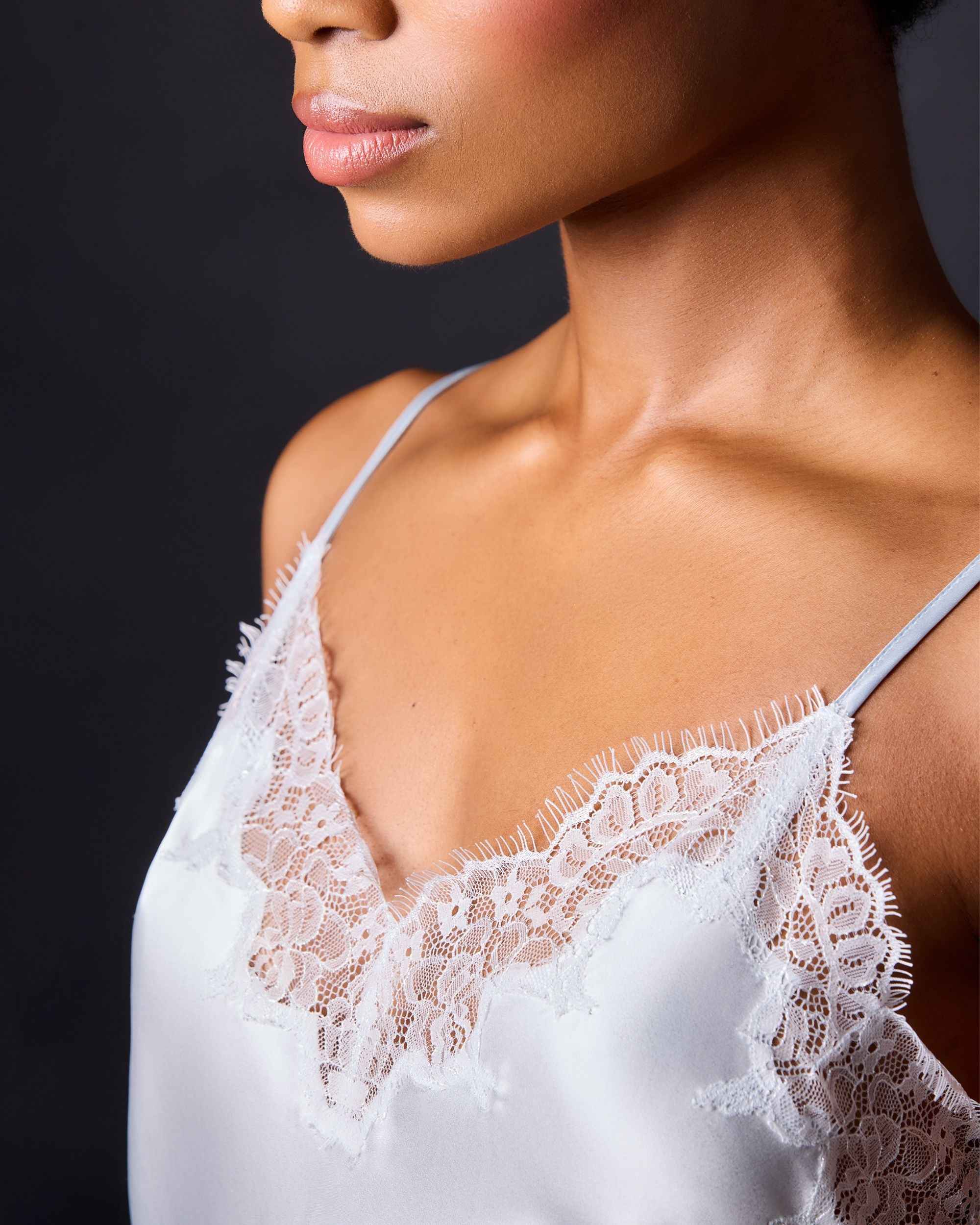 Journelle Charlotte Short Slip in blue