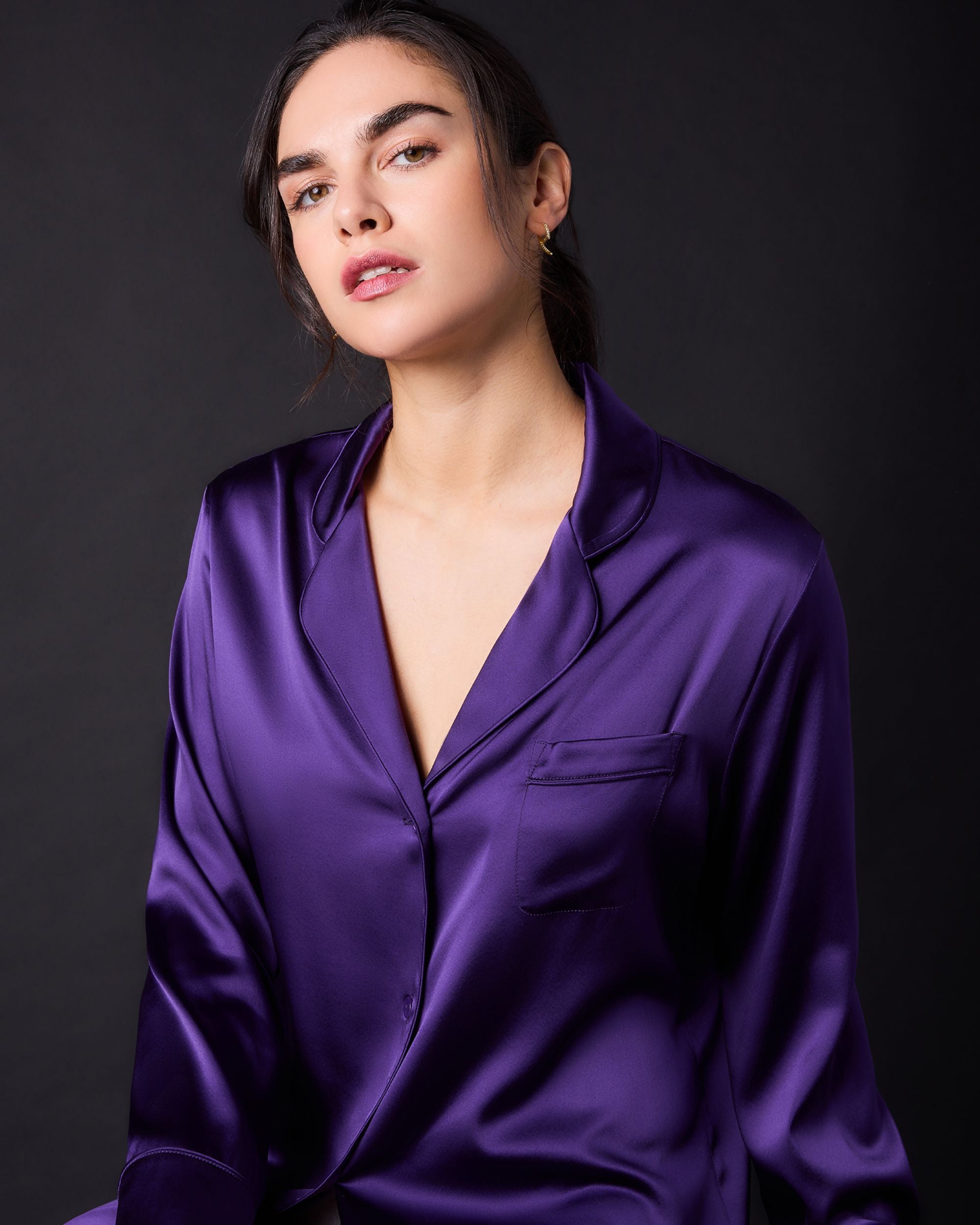 Journelle Bette Sleepshirt in purple