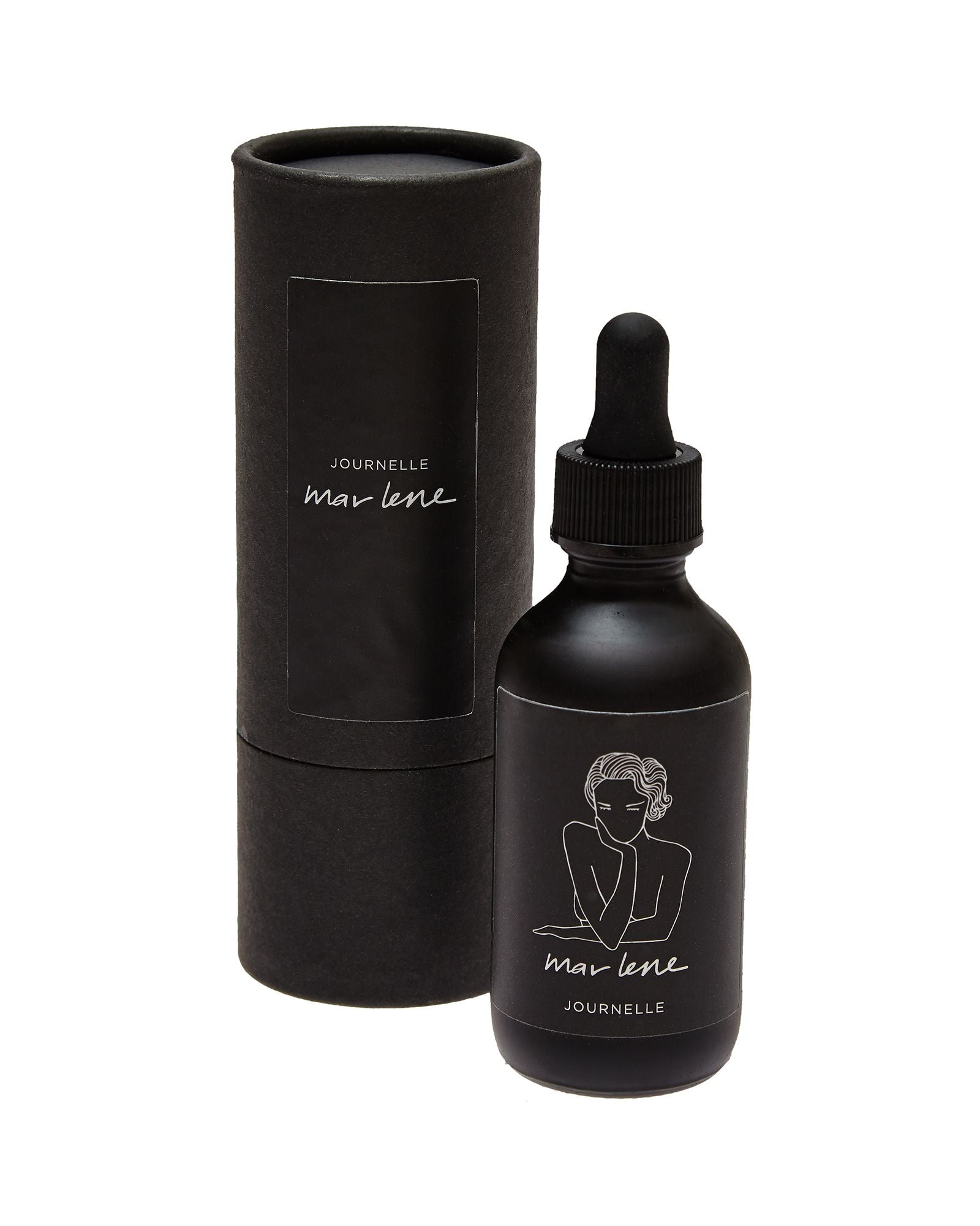 Journelle LADY x Marlene Body Oil in black