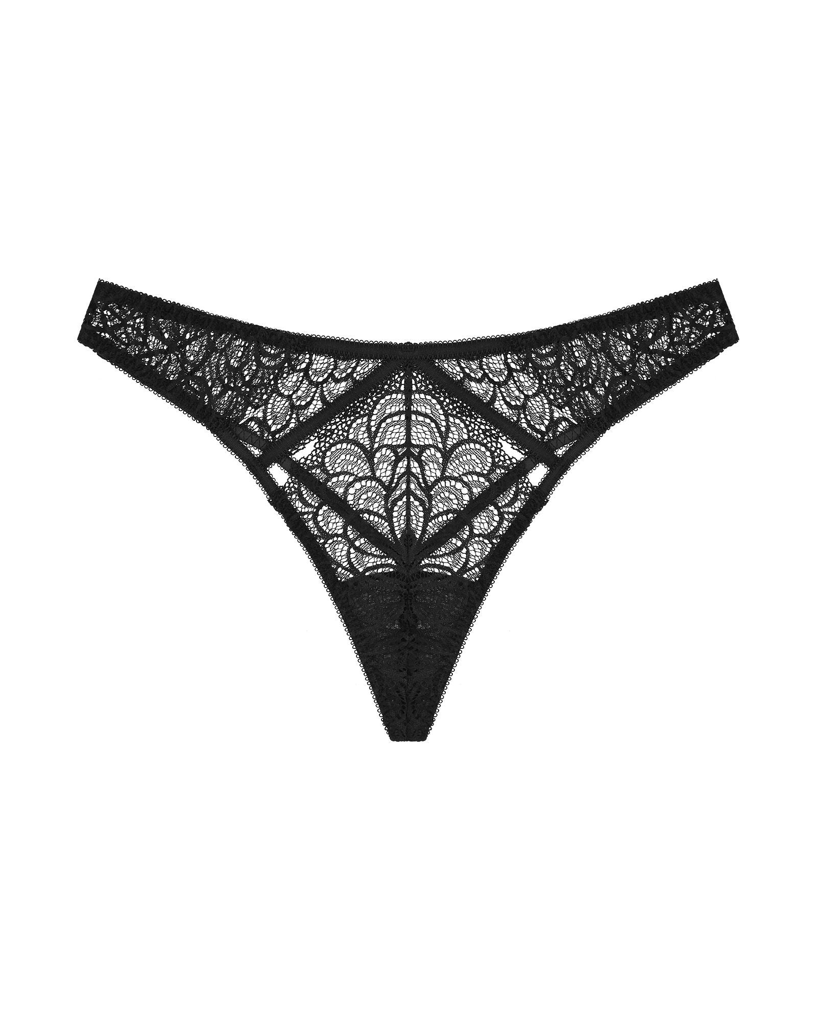 Journelle Karina Thong in black
