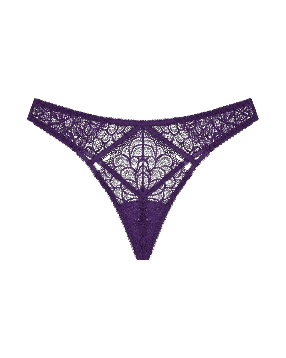 Journelle Karina Thong in purple