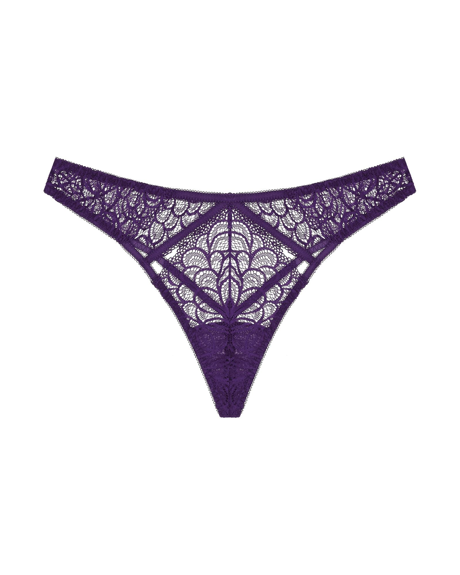 Journelle Karina Thong in purple