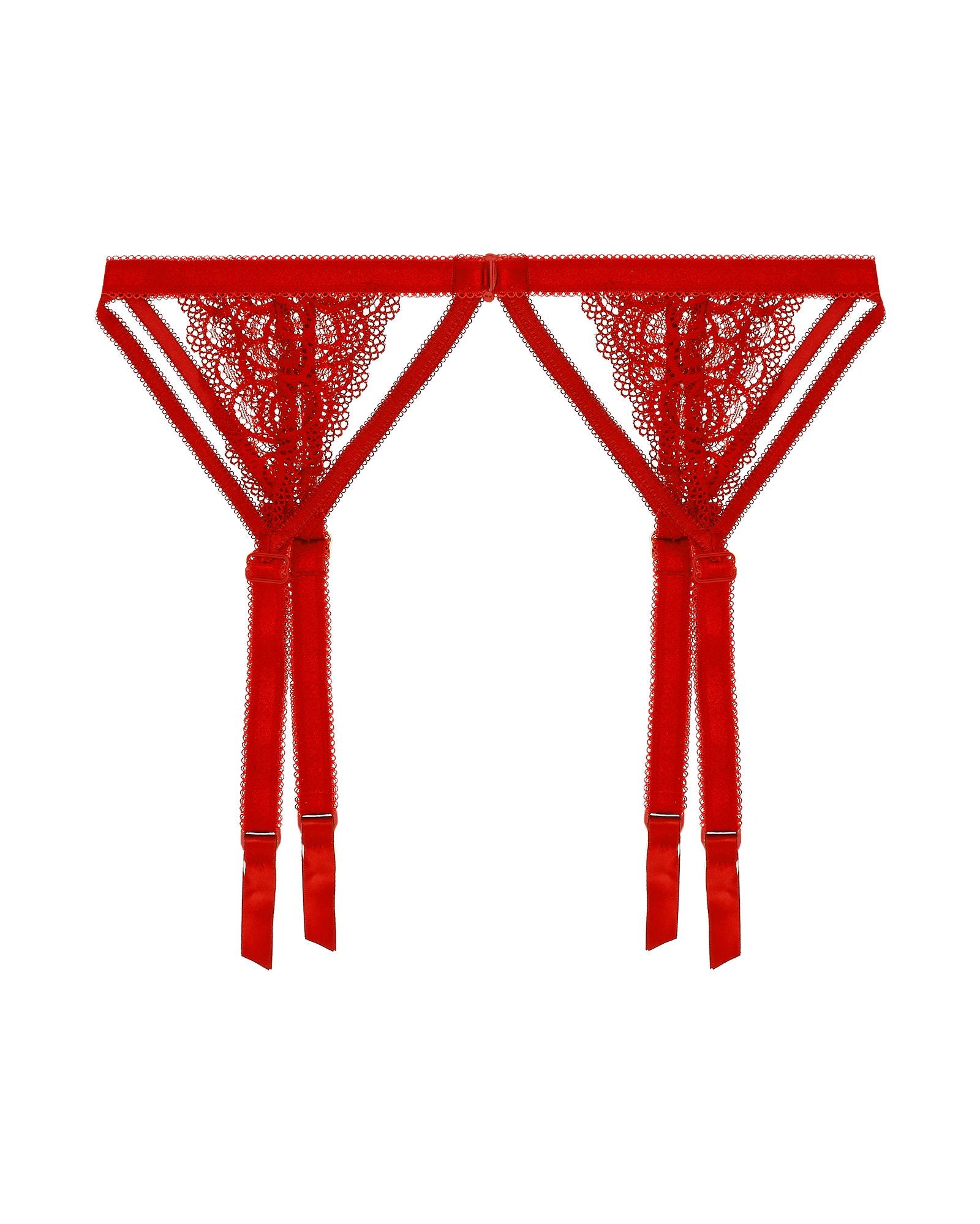 Journelle Karina Suspender in red