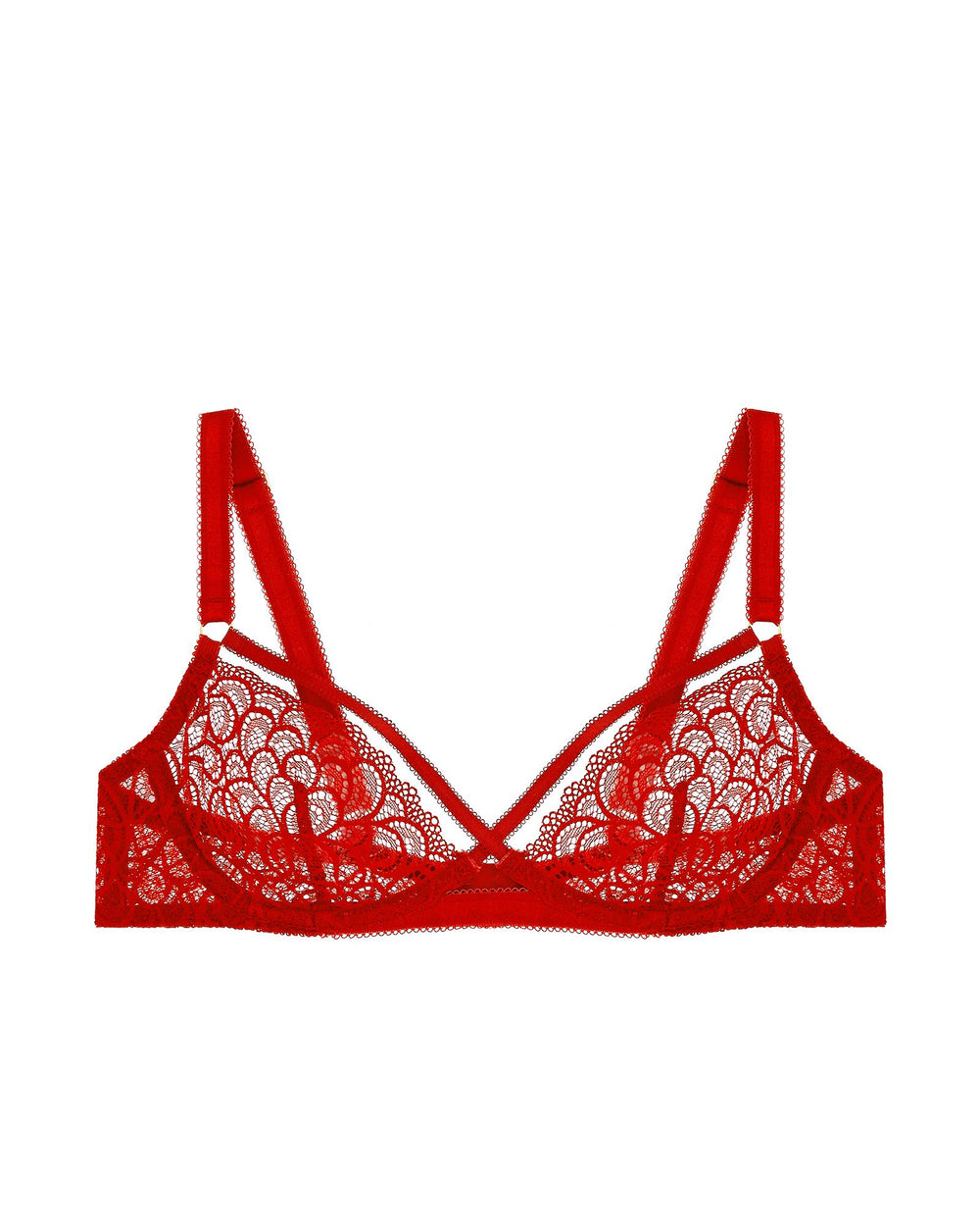 Journelle Karina Underwire Bra in red