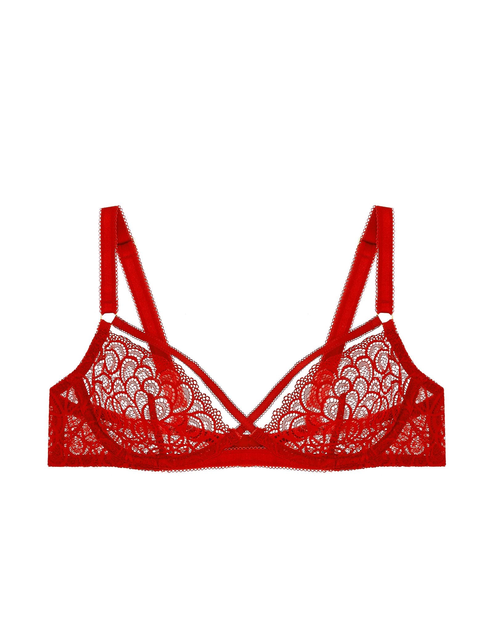 Journelle Karina Underwire Bra in red