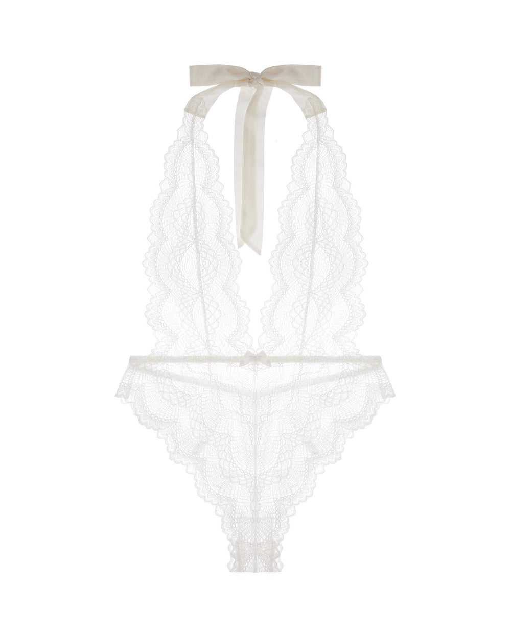 Journelle Natalia Bodysuit in white