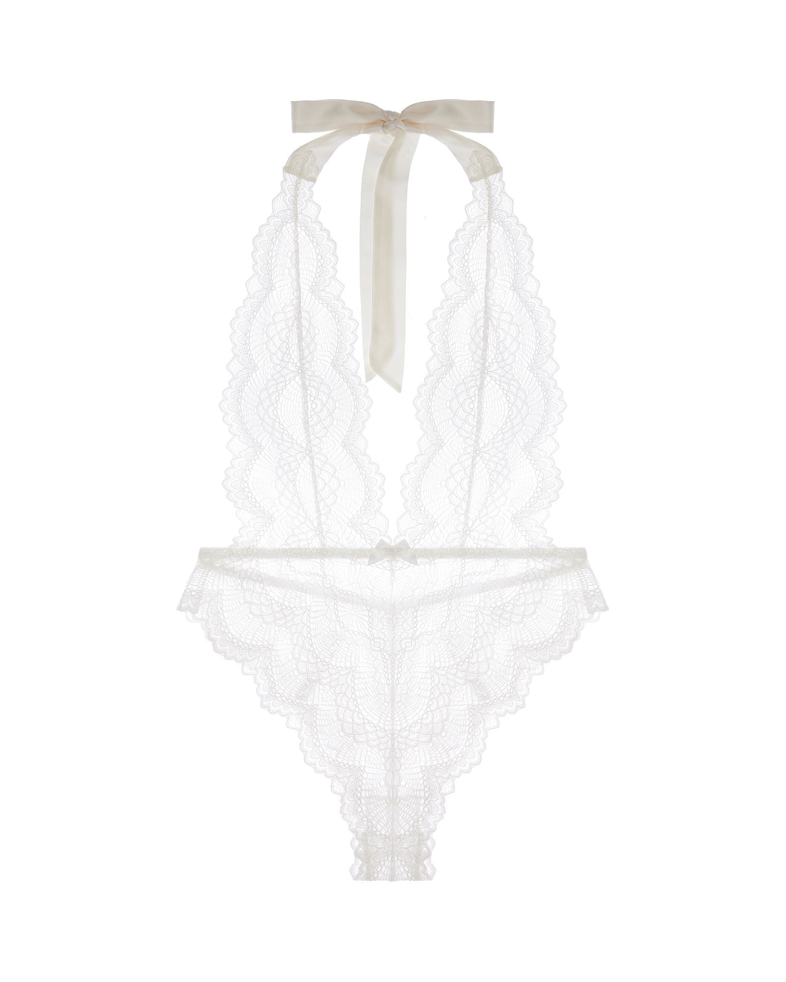 Journelle Natalia Bodysuit in white