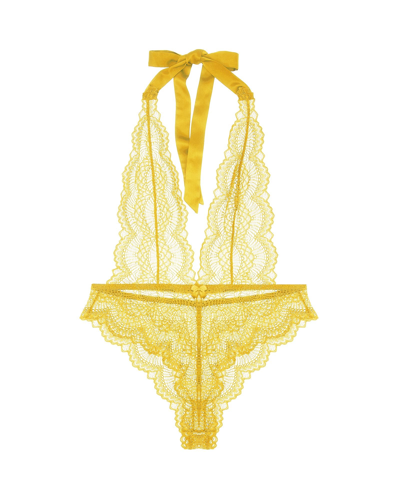 Journelle Natalia Bodysuit in yellow